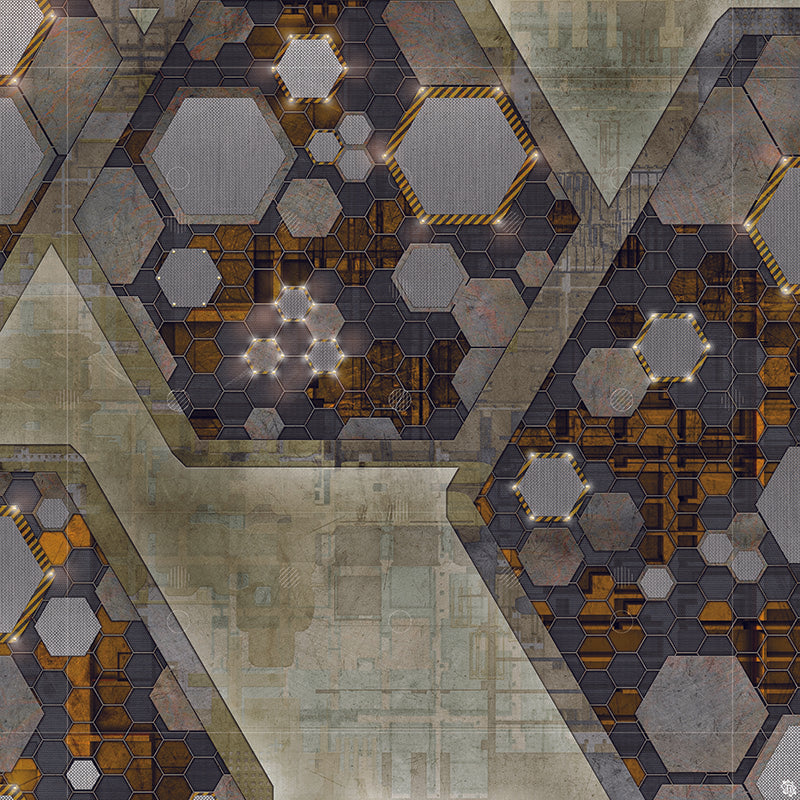 Mats by Mars: Quinfinity Citrine Tabletop Wargaming Play Mat