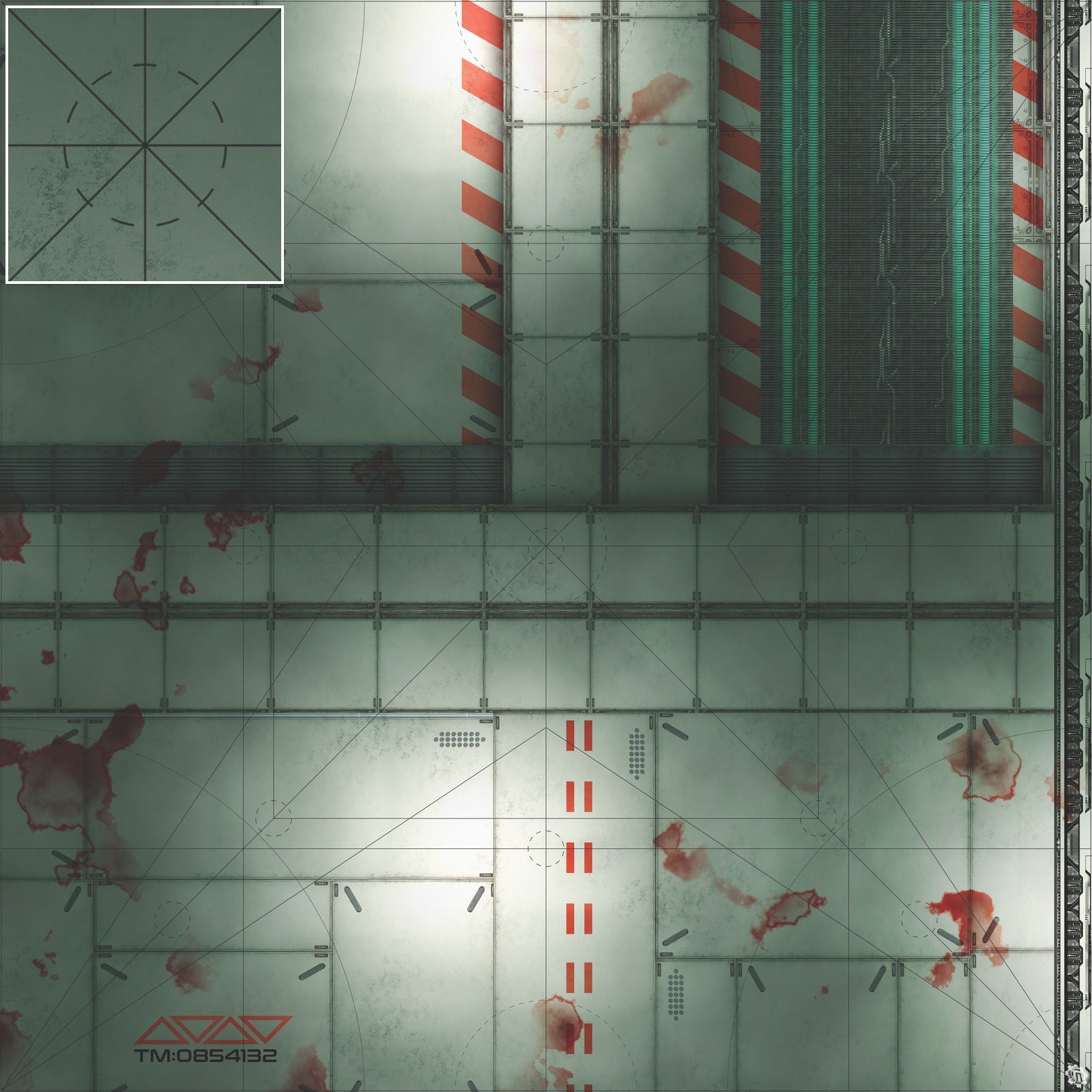 Mats by Mars: Experimental Laboratory Tabletop Wargaming Play Mat
