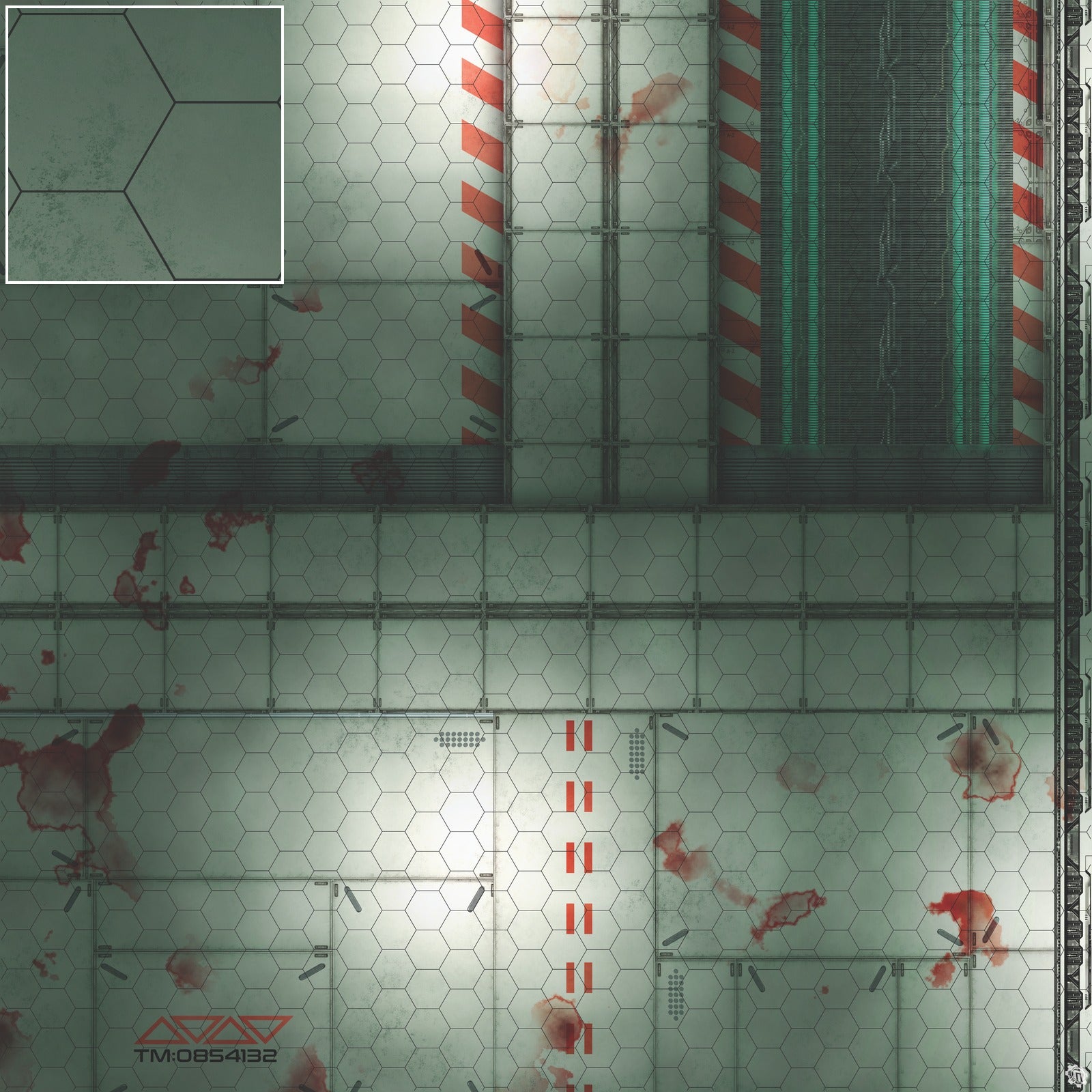 Mats by Mars: Experimental Laboratory Tabletop Wargaming Play Mat