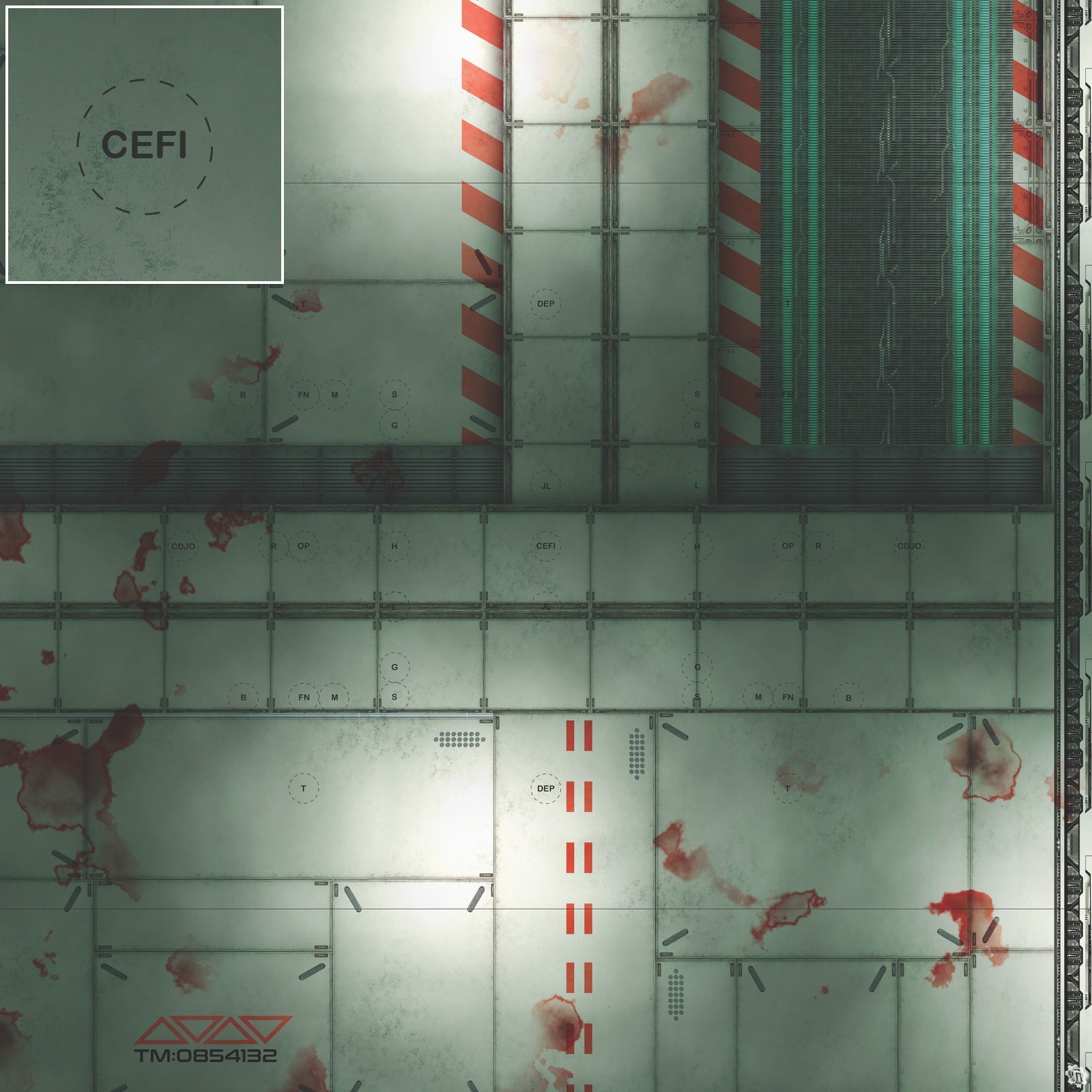 Mats by Mars: Experimental Laboratory Tabletop Wargaming Play Mat