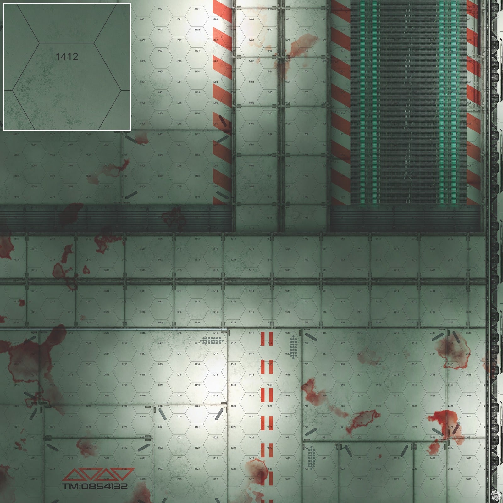 Mats by Mars: Experimental Laboratory Tabletop Wargaming Play Mat