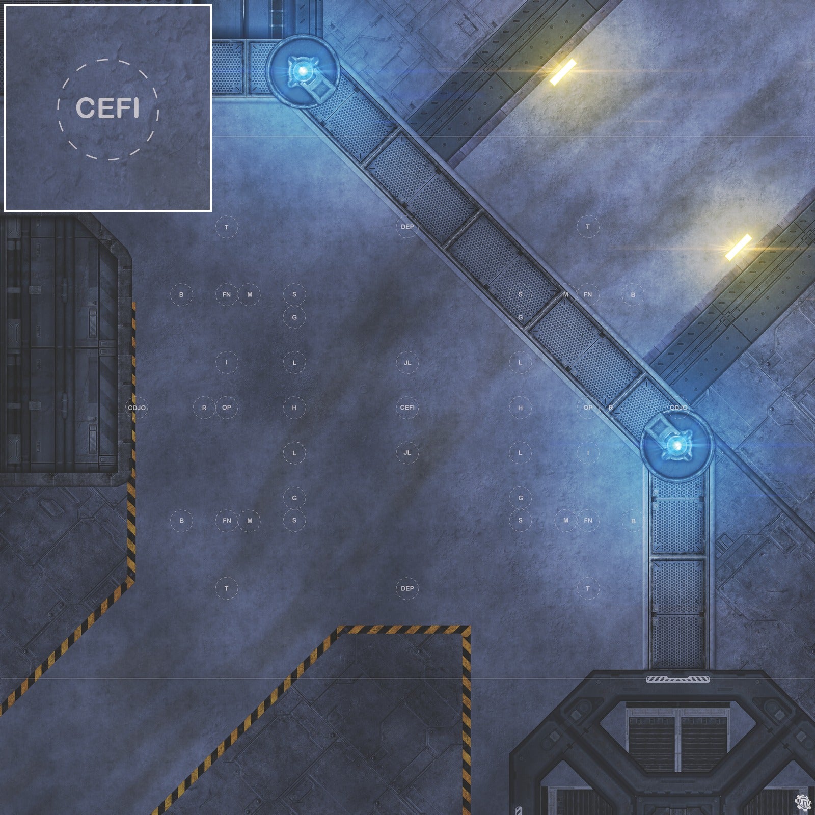 Mats by Mars: Nexus Point Wargaming Play Mat