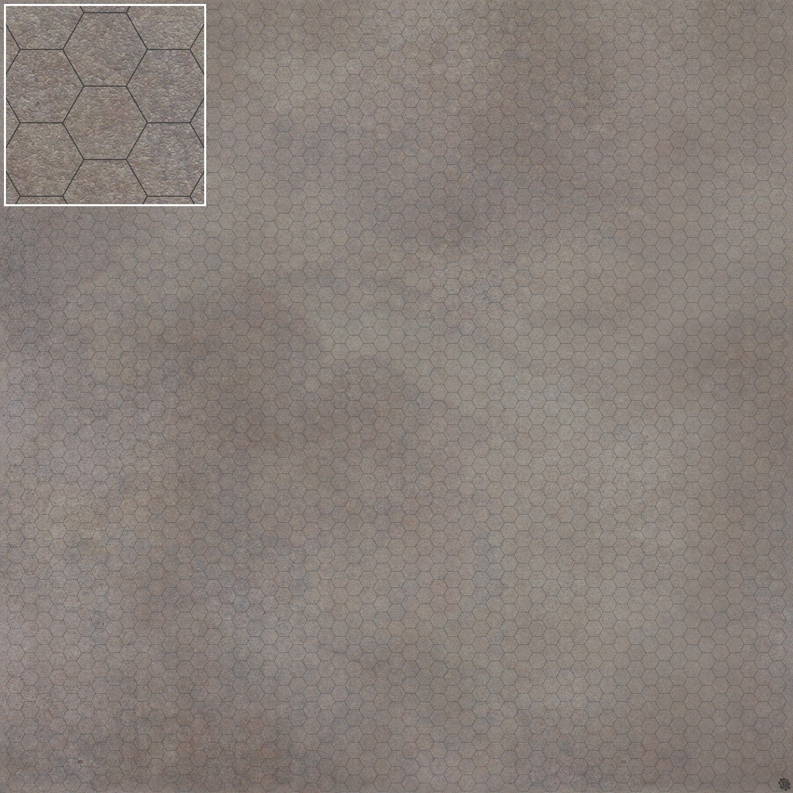 Mats by Mars: Koncrete Blok (Dark) Tabletop Wargaming Play Mat