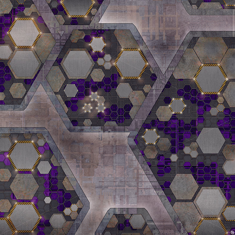 Mats by Mars: Quinfinity Amethyst Tabletop Wargaming Play Mat