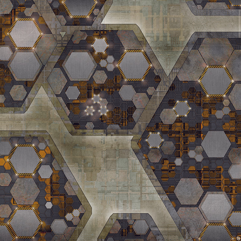 Mats by Mars: Quinfinity Citrine Tabletop Wargaming Play Mat