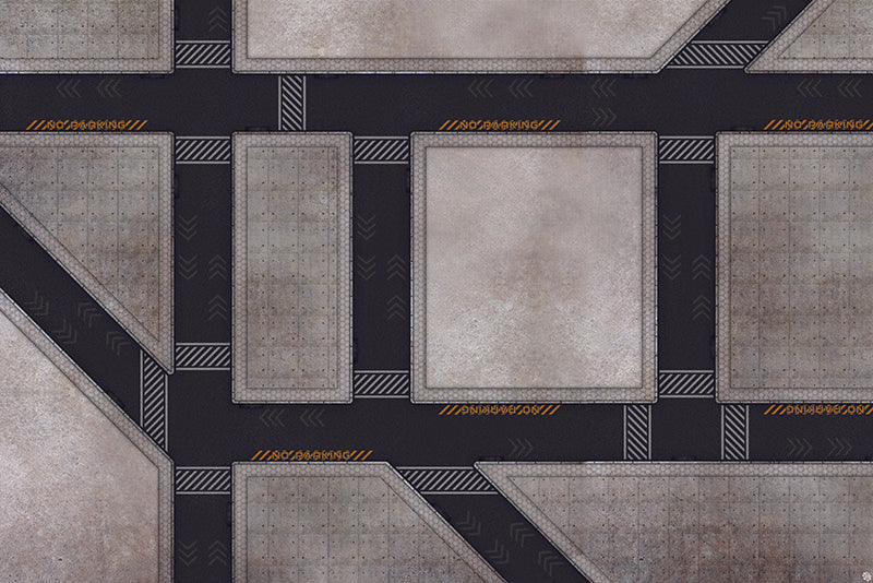 Mats by Mars: Hab Blok D Tabletop Wargaming Play Mat