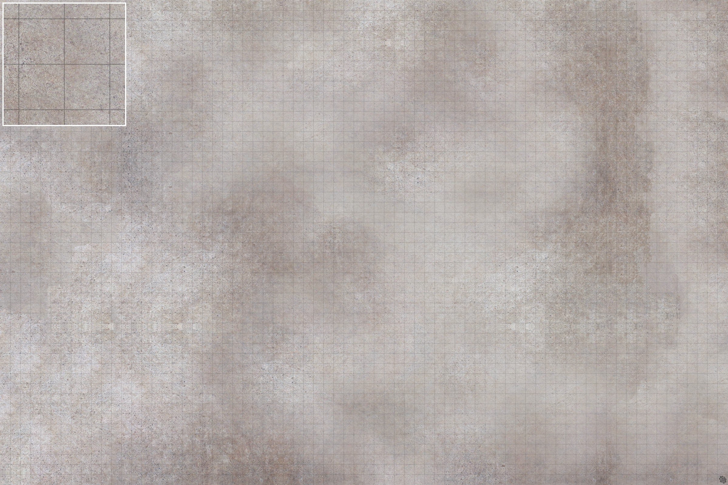 Mats by Mars: Koncrete Blok (Light) Tabletop Wargaming Play Mat