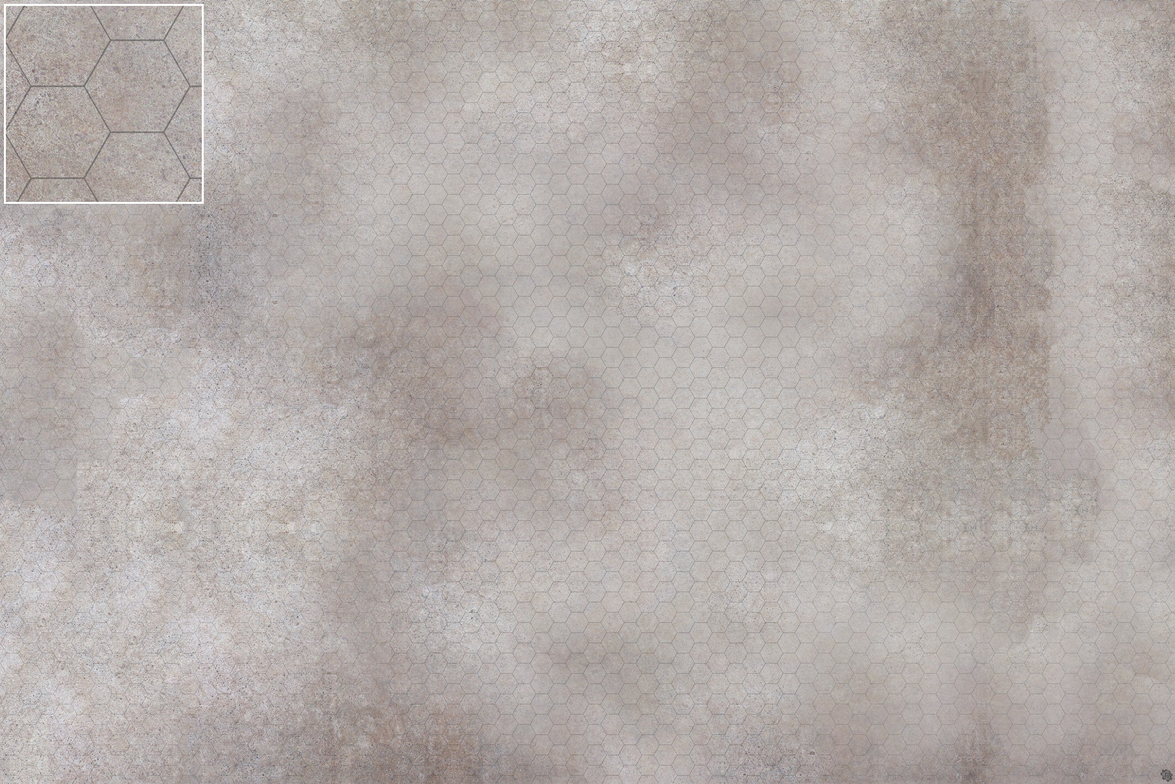 Mats by Mars: Koncrete Blok (Light) Tabletop Wargaming Play Mat