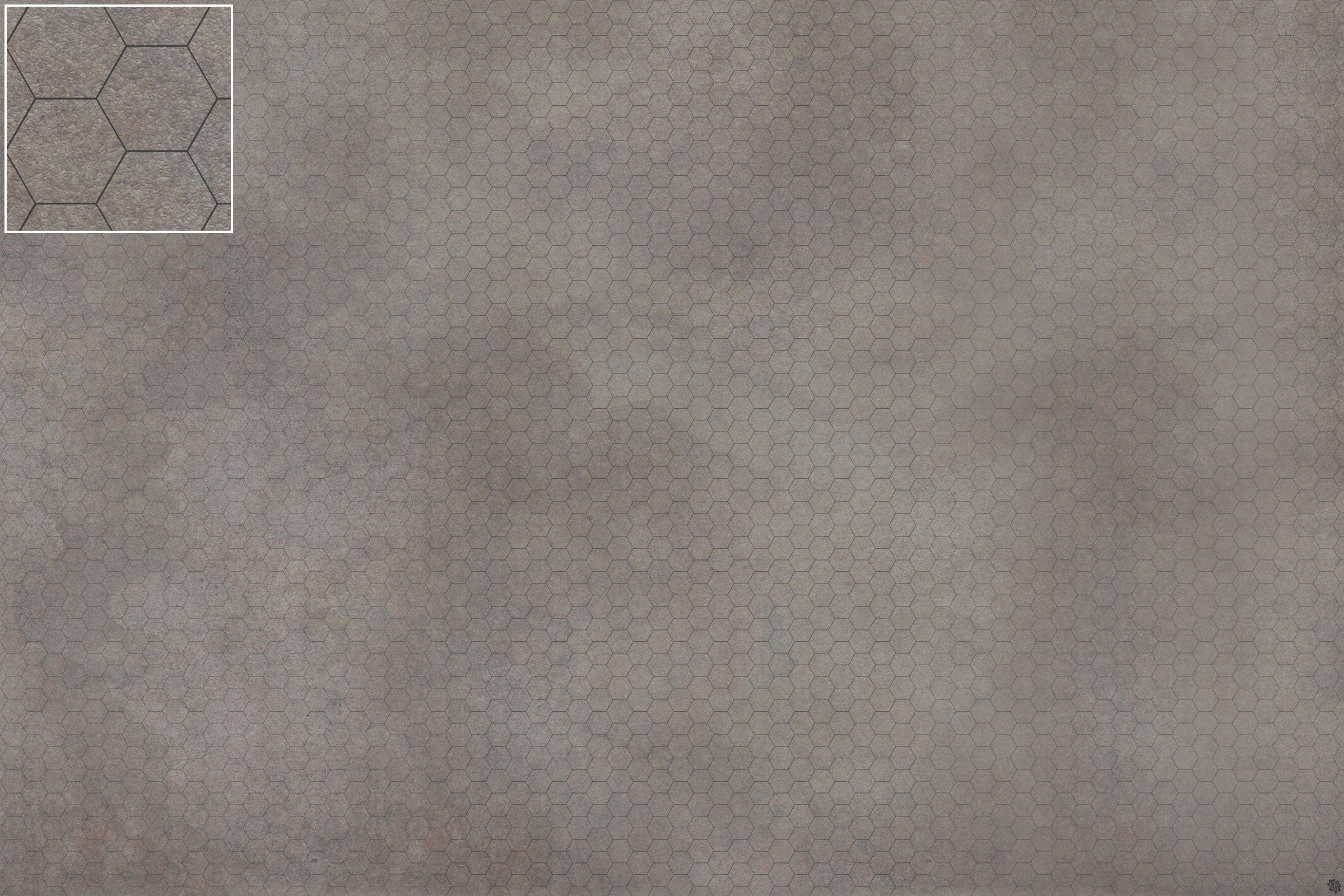 Mats by Mars: Koncrete Blok (Dark) Tabletop Wargaming Play Mat