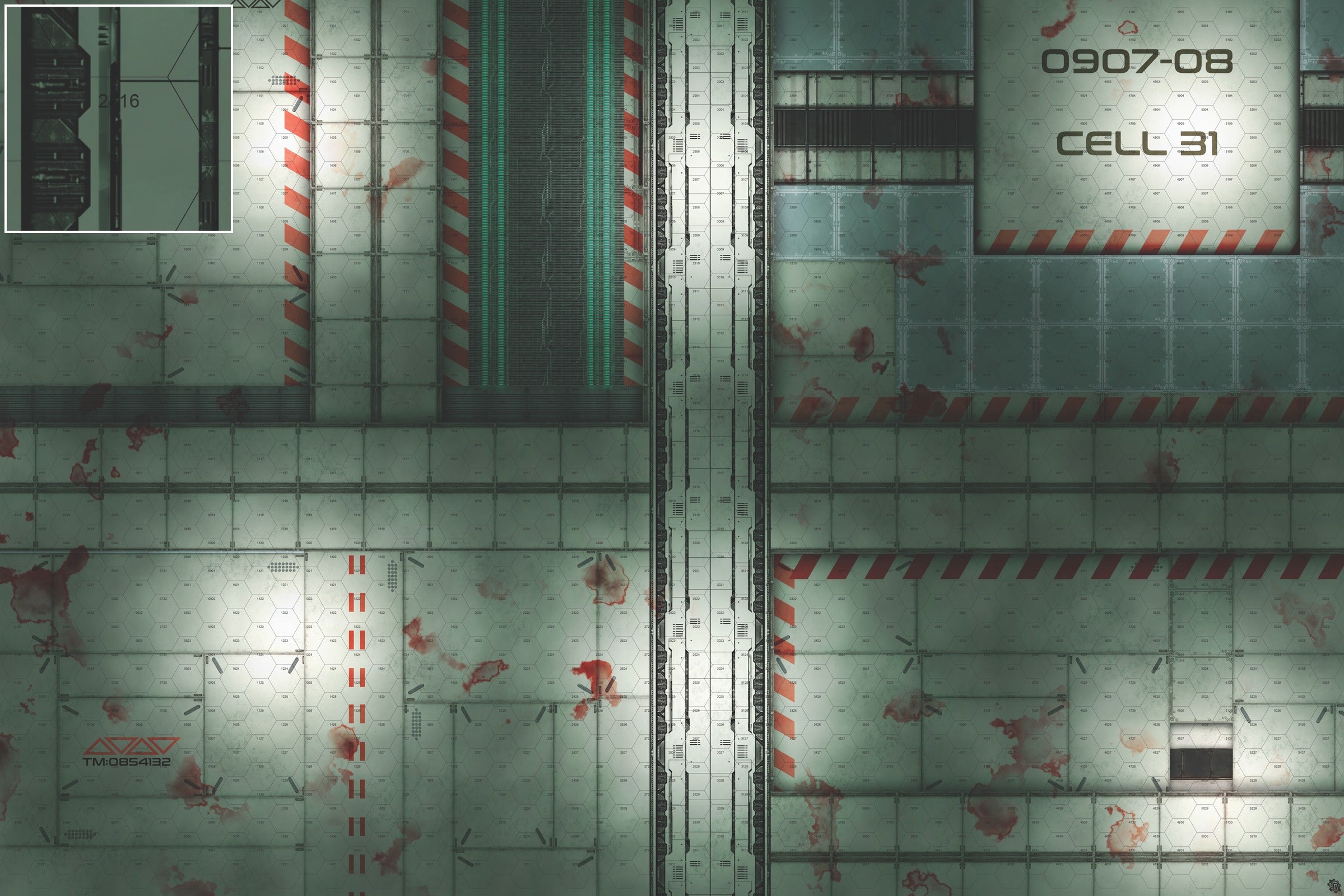 Mats by Mars: Experimental Laboratory Tabletop Wargaming Play Mat