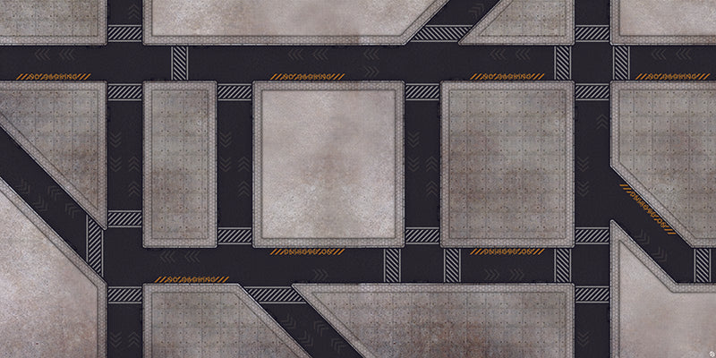 Mats by Mars: Hab Blok D Tabletop Wargaming Play Mat