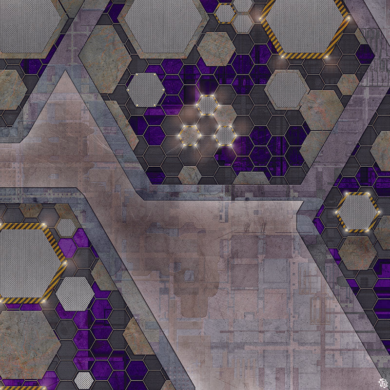 Mats by Mars: Quinfinity Amethyst Tabletop Wargaming Play Mat