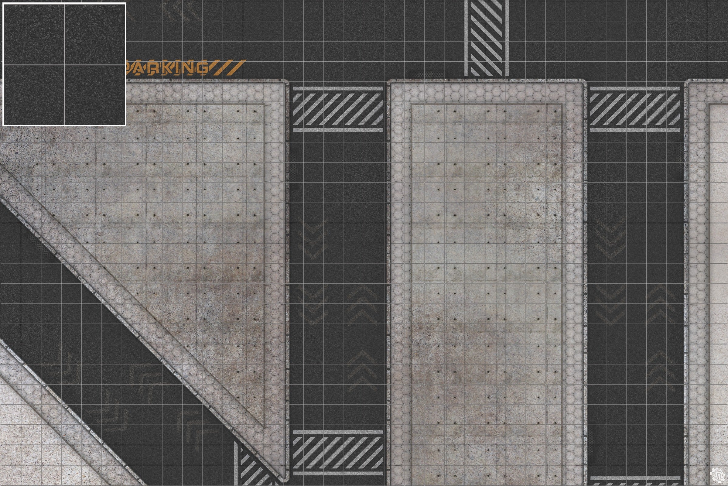 Mats by Mars: Hab Blok A Tabletop Wargaming Play Mat
