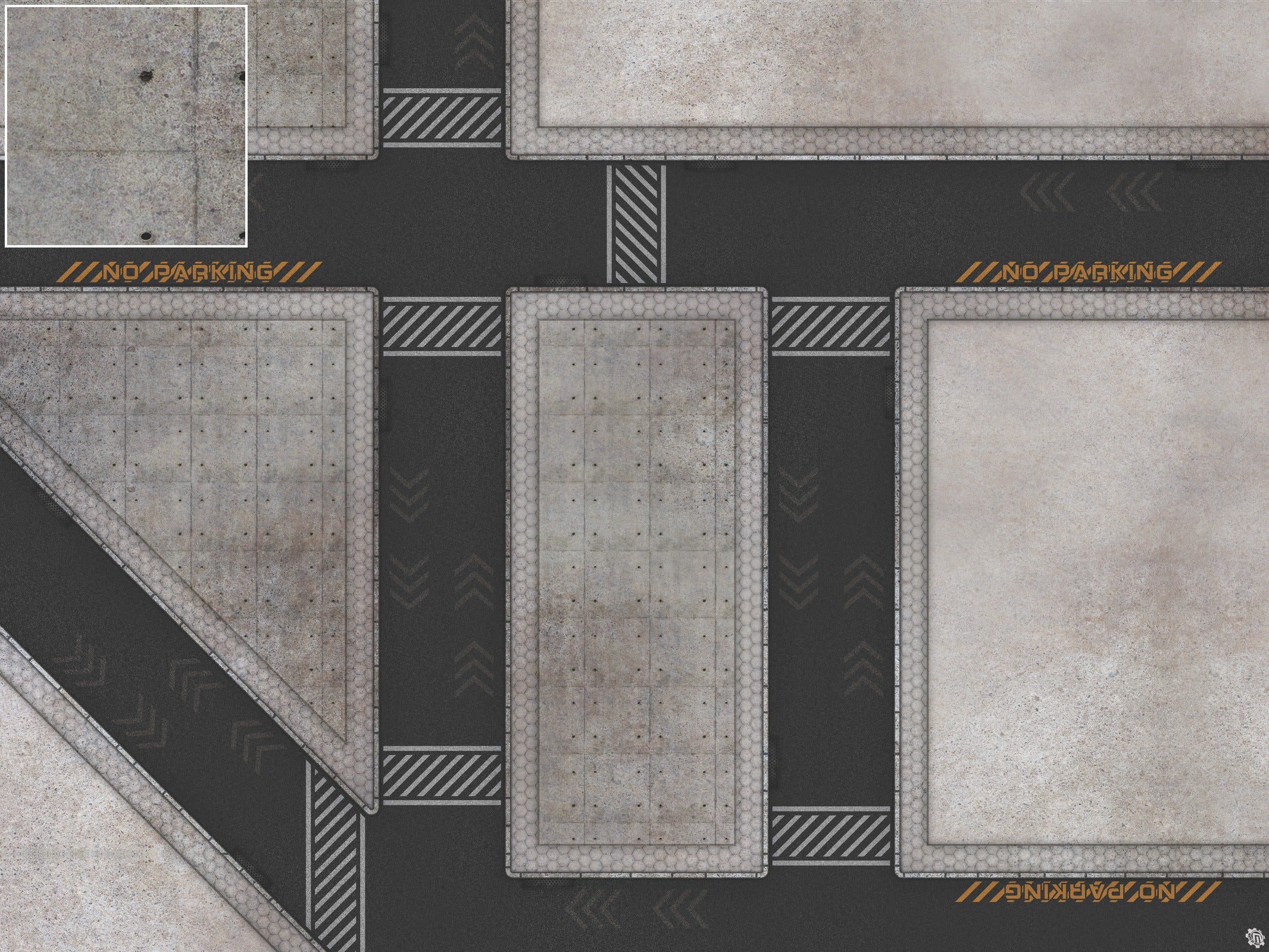 Mats by Mars: Hab Blok A Tabletop Wargaming Play Mat