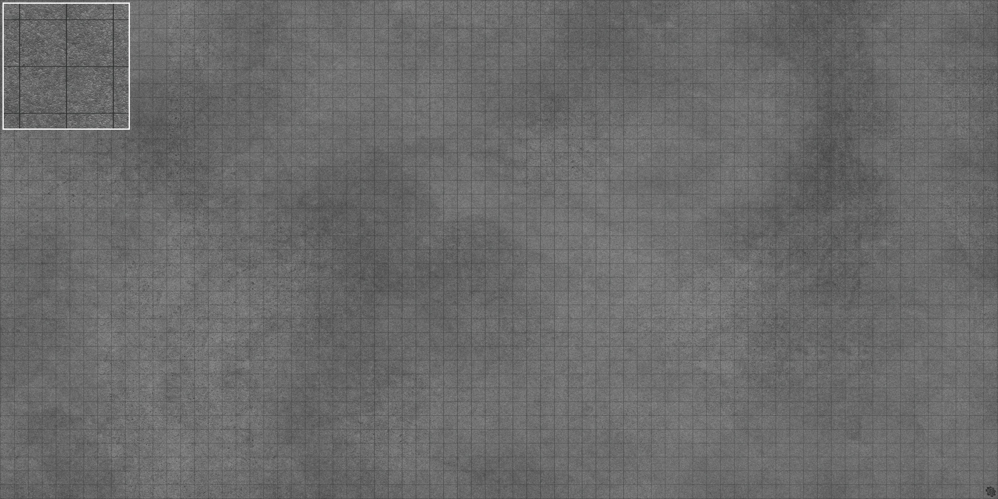 Mats by Mars: Koncrete Blok (Extra Dark) Tabletop Wargaming Play Mat