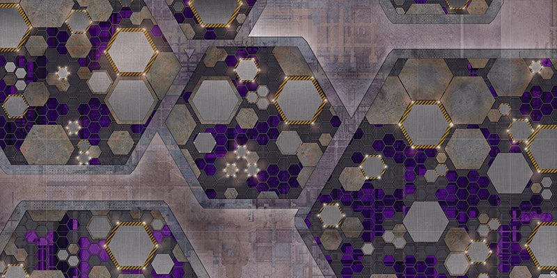 Mats by Mars: Quinfinity Amethyst Tabletop Wargaming Play Mat