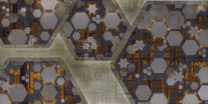 Mats by Mars: Quinfinity Citrine Tabletop Wargaming Play Mat