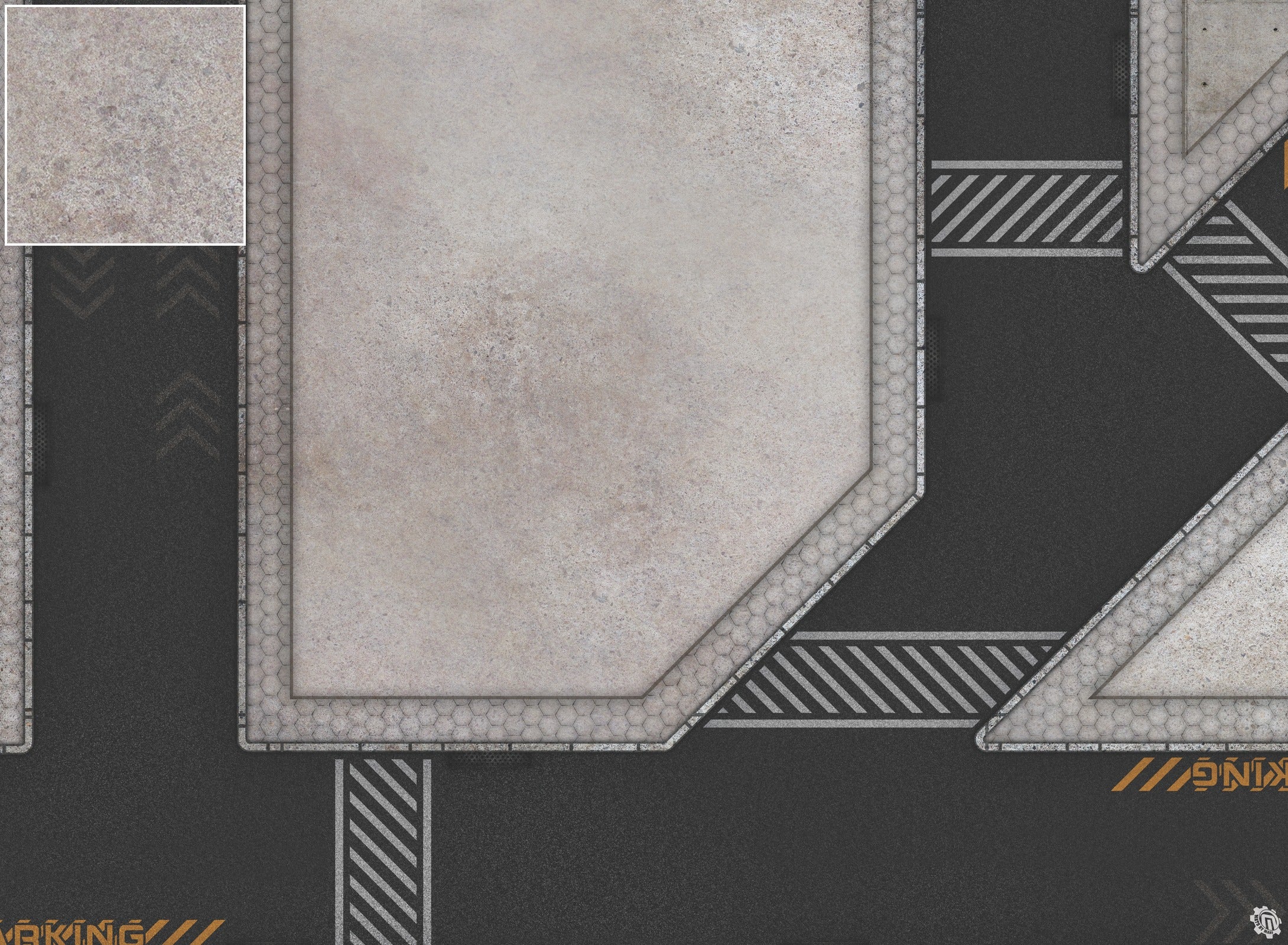 Mats by Mars: Hab Blok C Tabletop Wargaming Play Mat