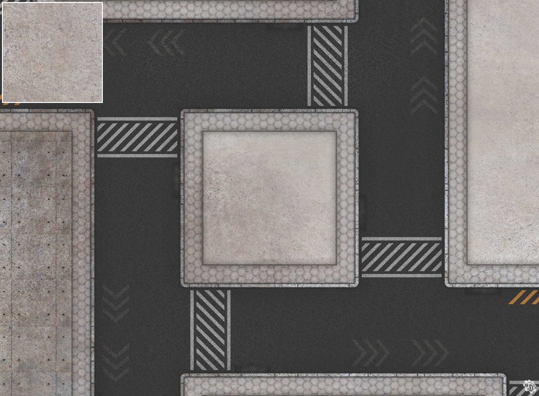 Mats by Mars: Hab Blok E Tabletop Wargaming Play Mat
