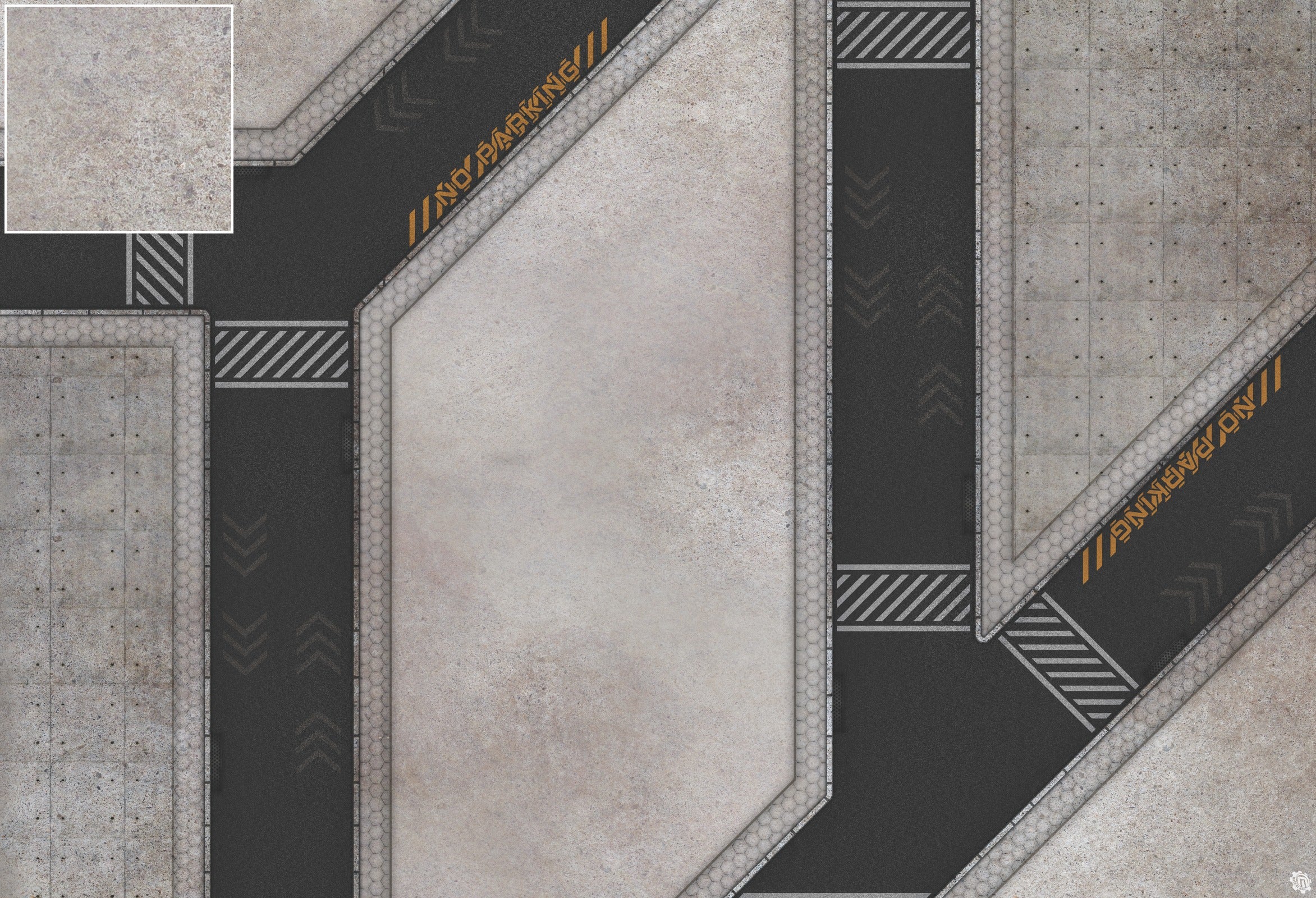 Mats by Mars: Hab Blok B Tabletop Wargaming Play Mat