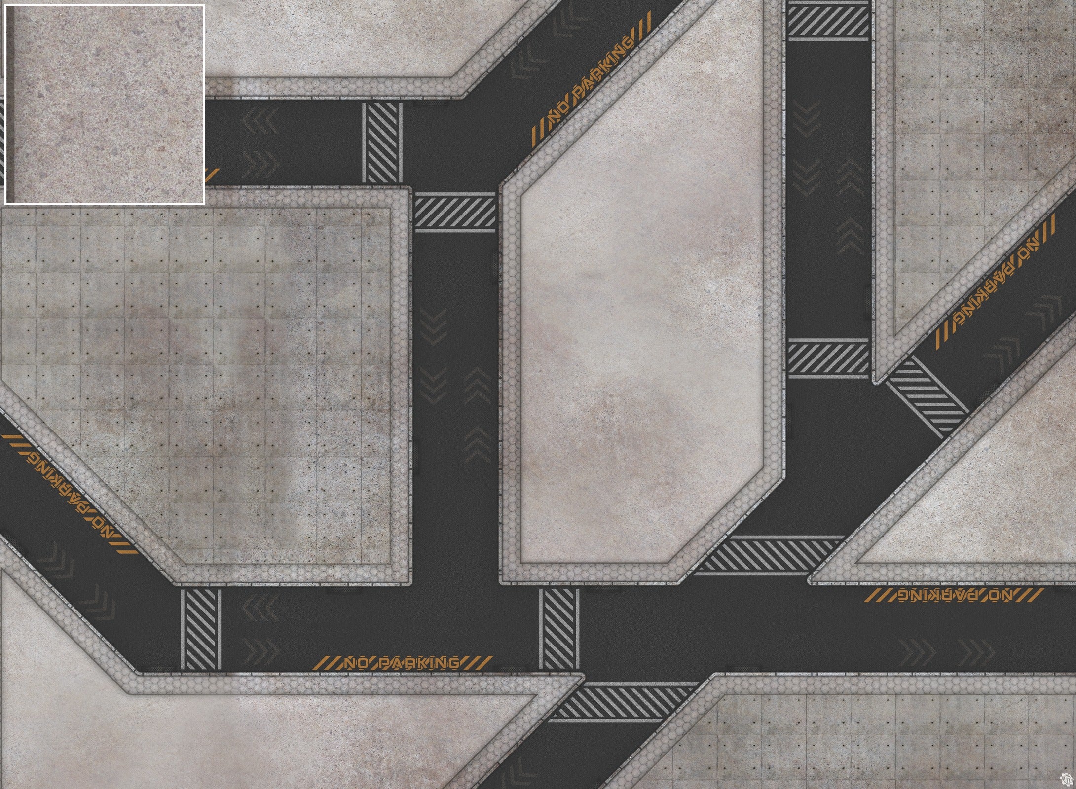 Mats by Mars: Hab Blok B Tabletop Wargaming Play Mat