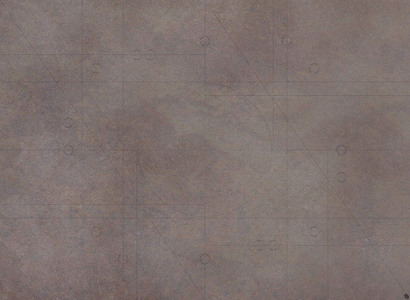 Mats by Mars: Koncrete Blok (Dark) Tabletop Wargaming Play Mat