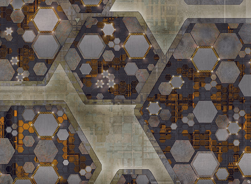 Mats by Mars: Quinfinity Citrine Tabletop Wargaming Play Mat