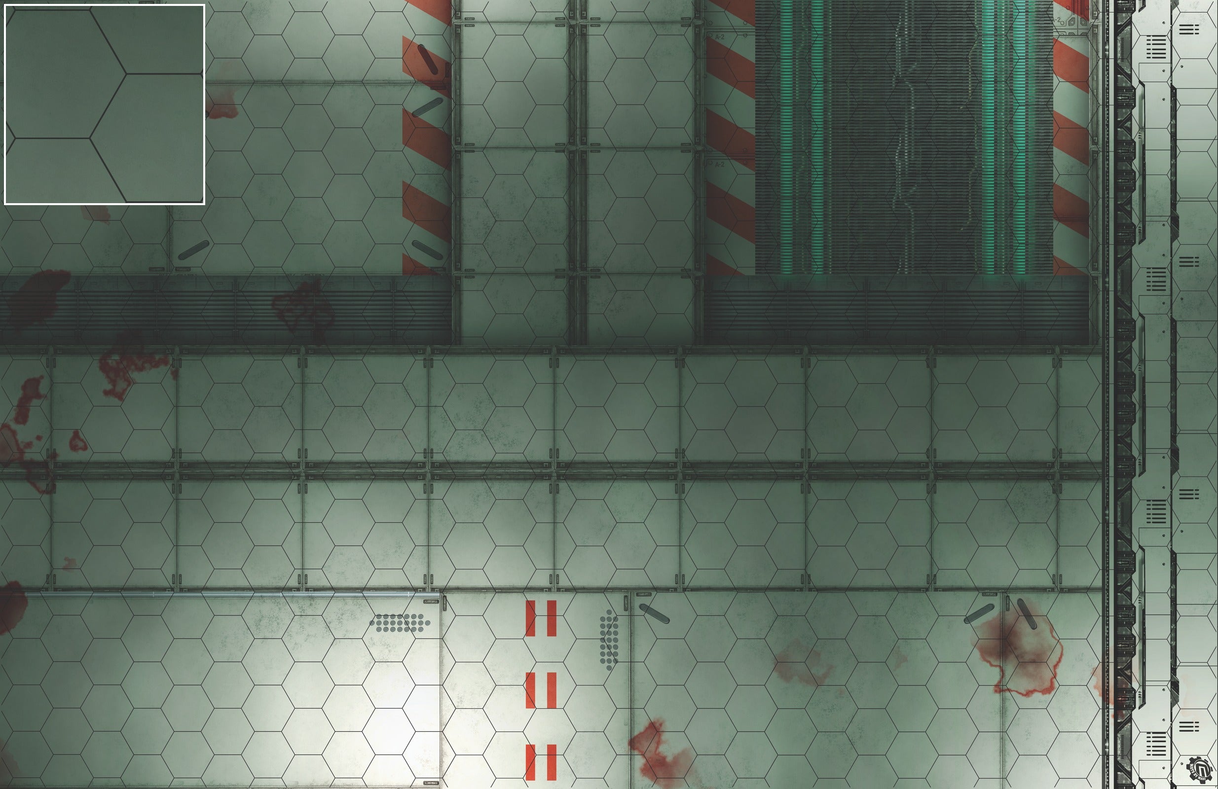 Mats by Mars: Experimental Laboratory Tabletop Wargaming Play Mat
