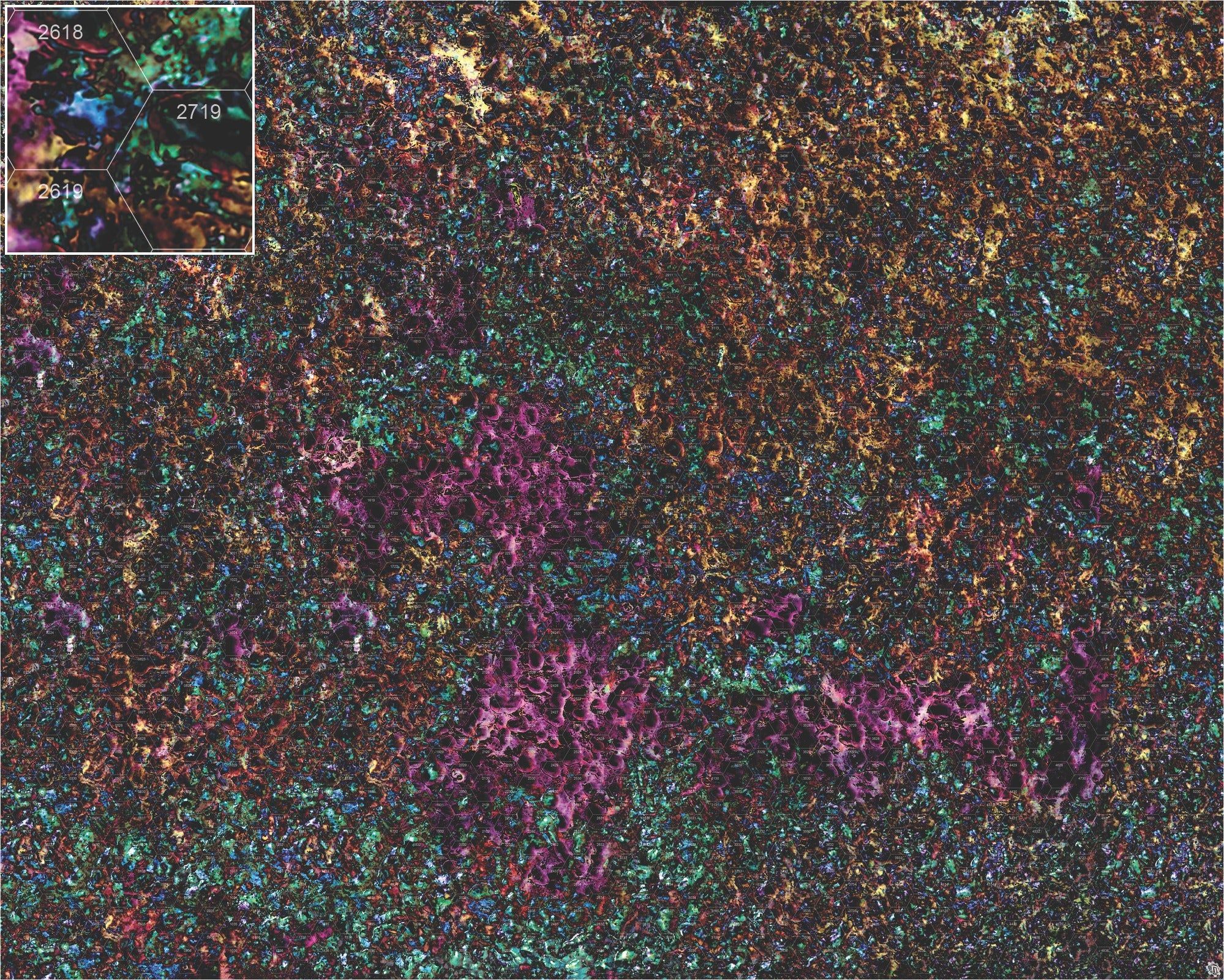 Mats by Mars: Hab Blok C Tabletop Wargaming Play Mat