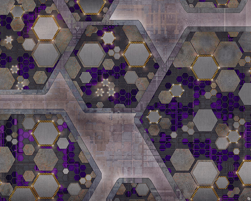 Mats by Mars: Quinfinity Amethyst Tabletop Wargaming Play Mat