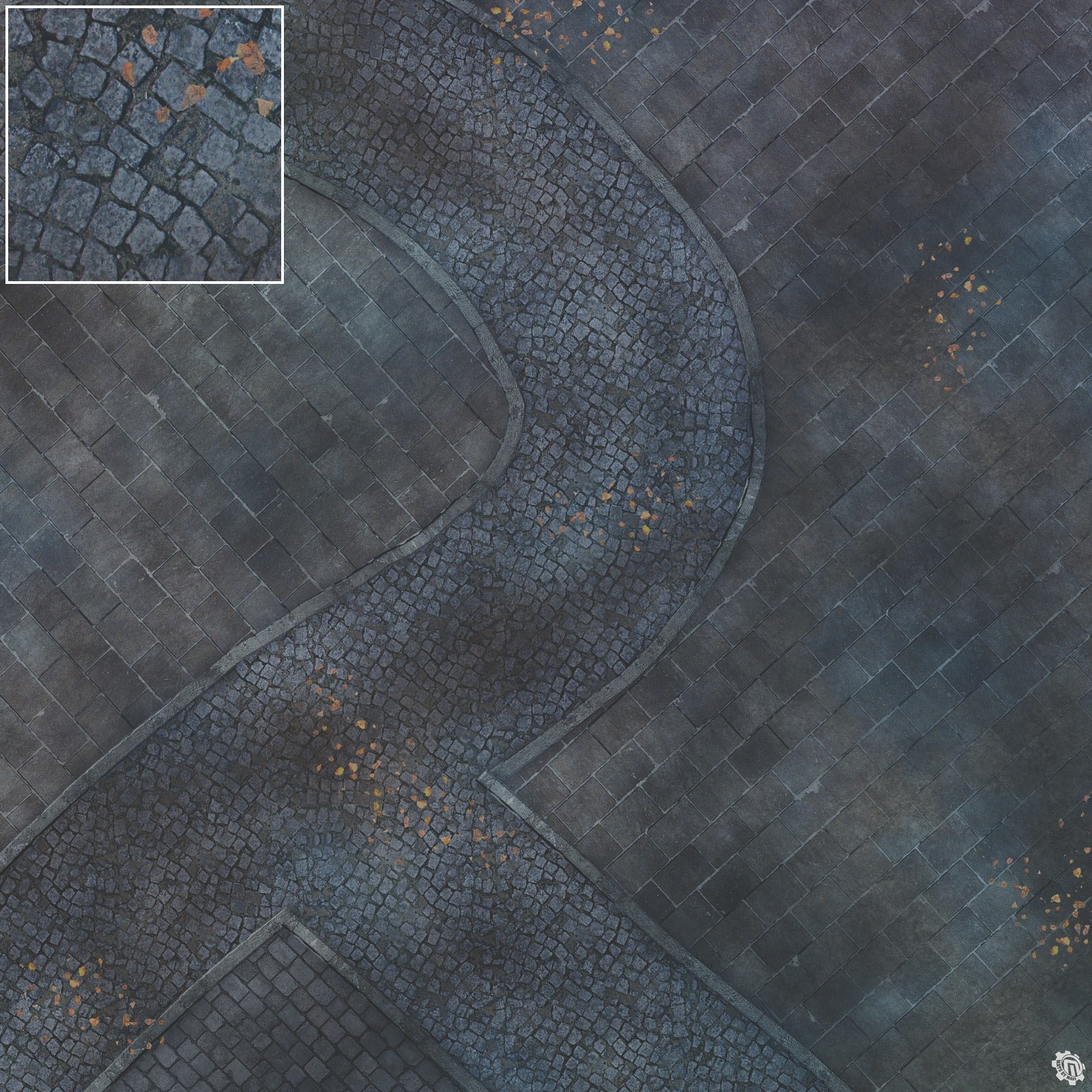 Mats by Mars: London Fog Tabletop Wargaming Play Mat