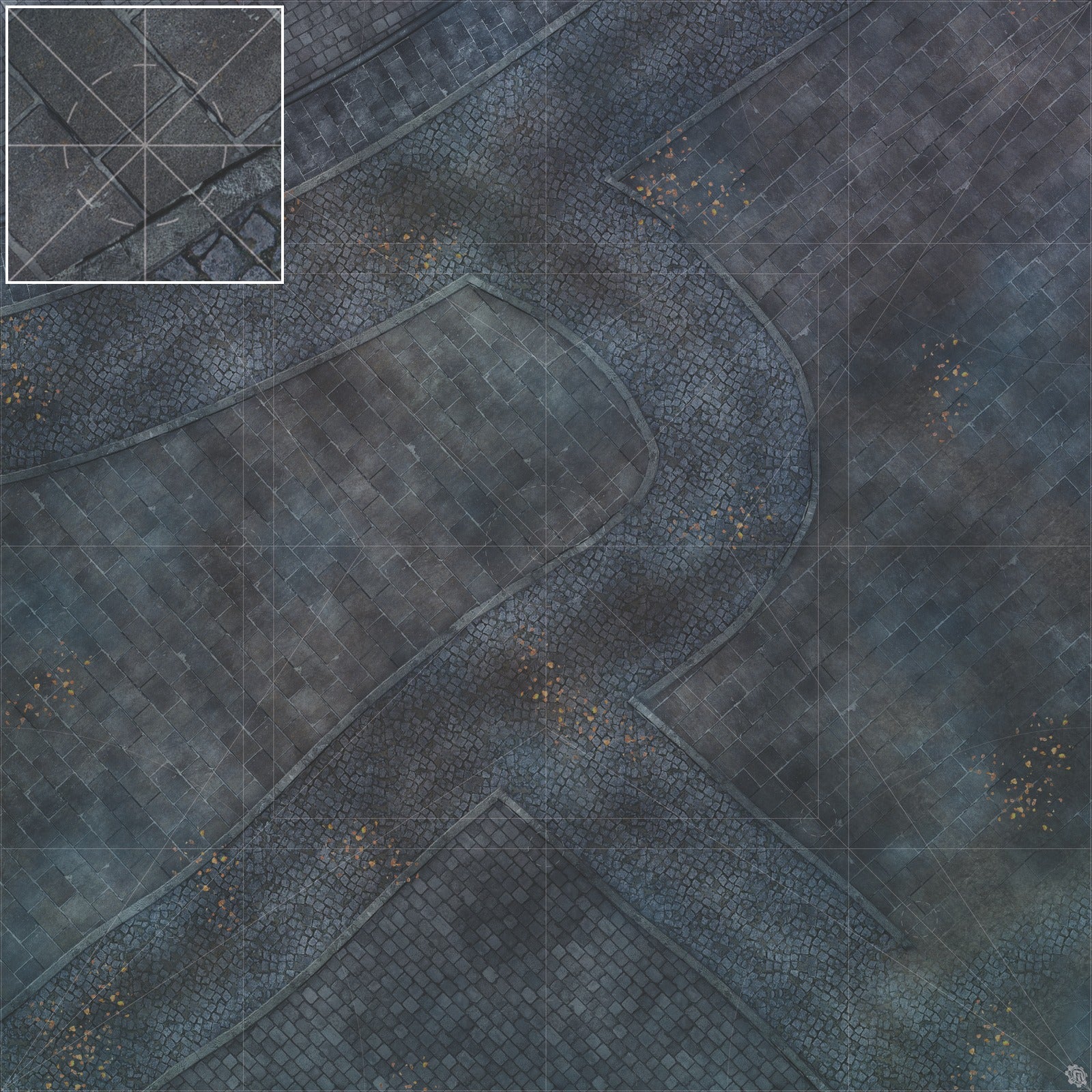 Mats by Mars: London Fog Tabletop Wargaming Play Mat