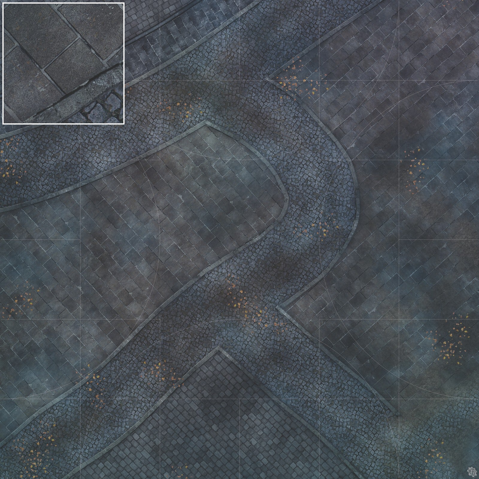 Mats by Mars: London Fog Tabletop Wargaming Play Mat