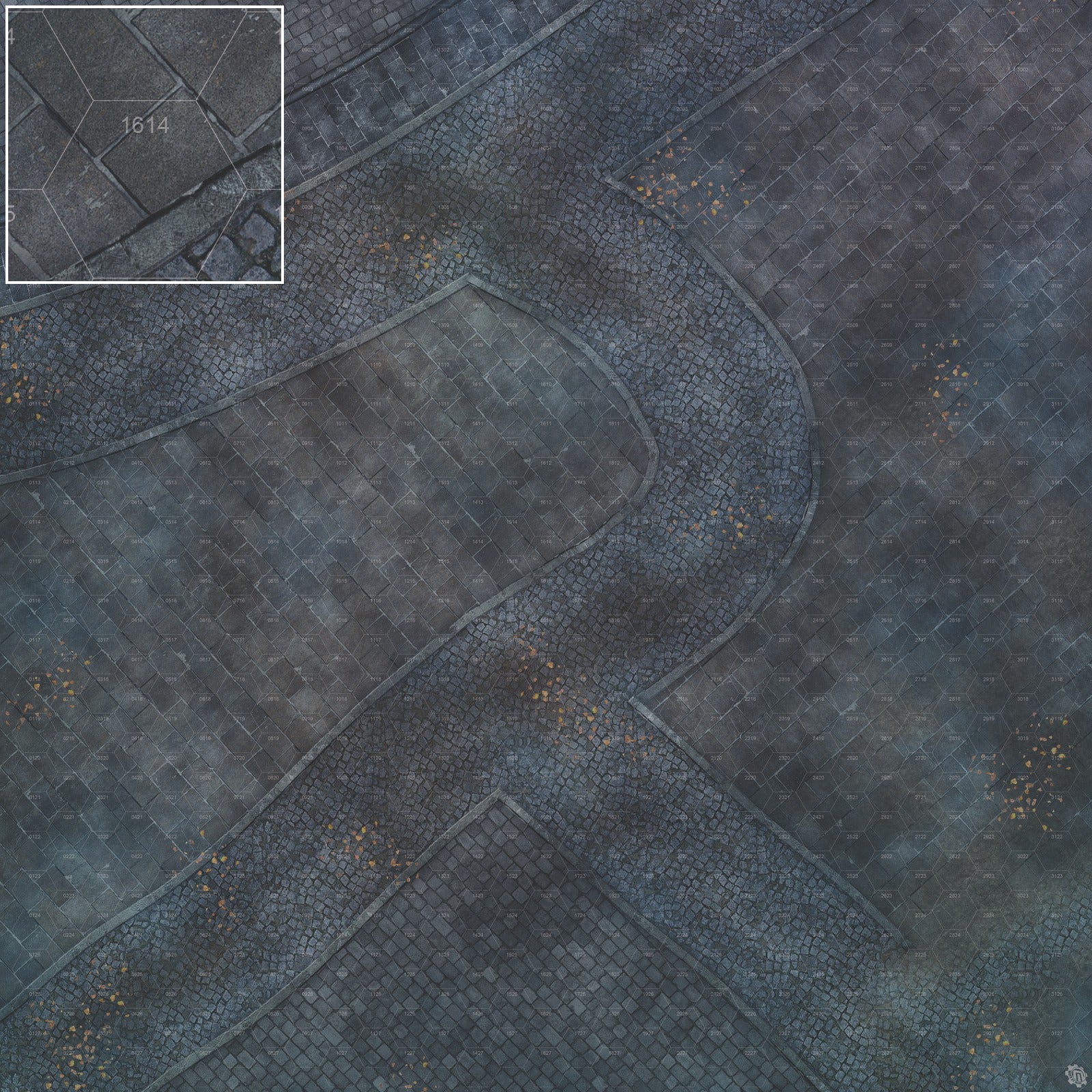 Mats by Mars: London Fog Tabletop Wargaming Play Mat