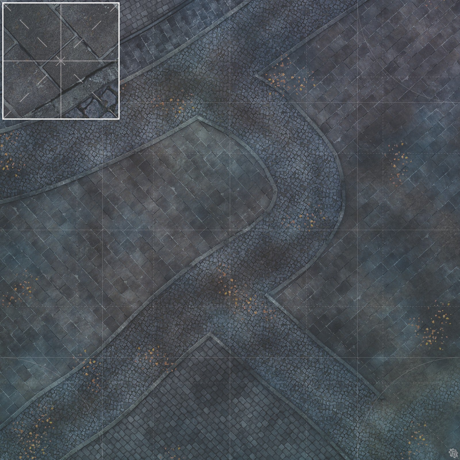 Mats by Mars: London Fog Tabletop Wargaming Play Mat