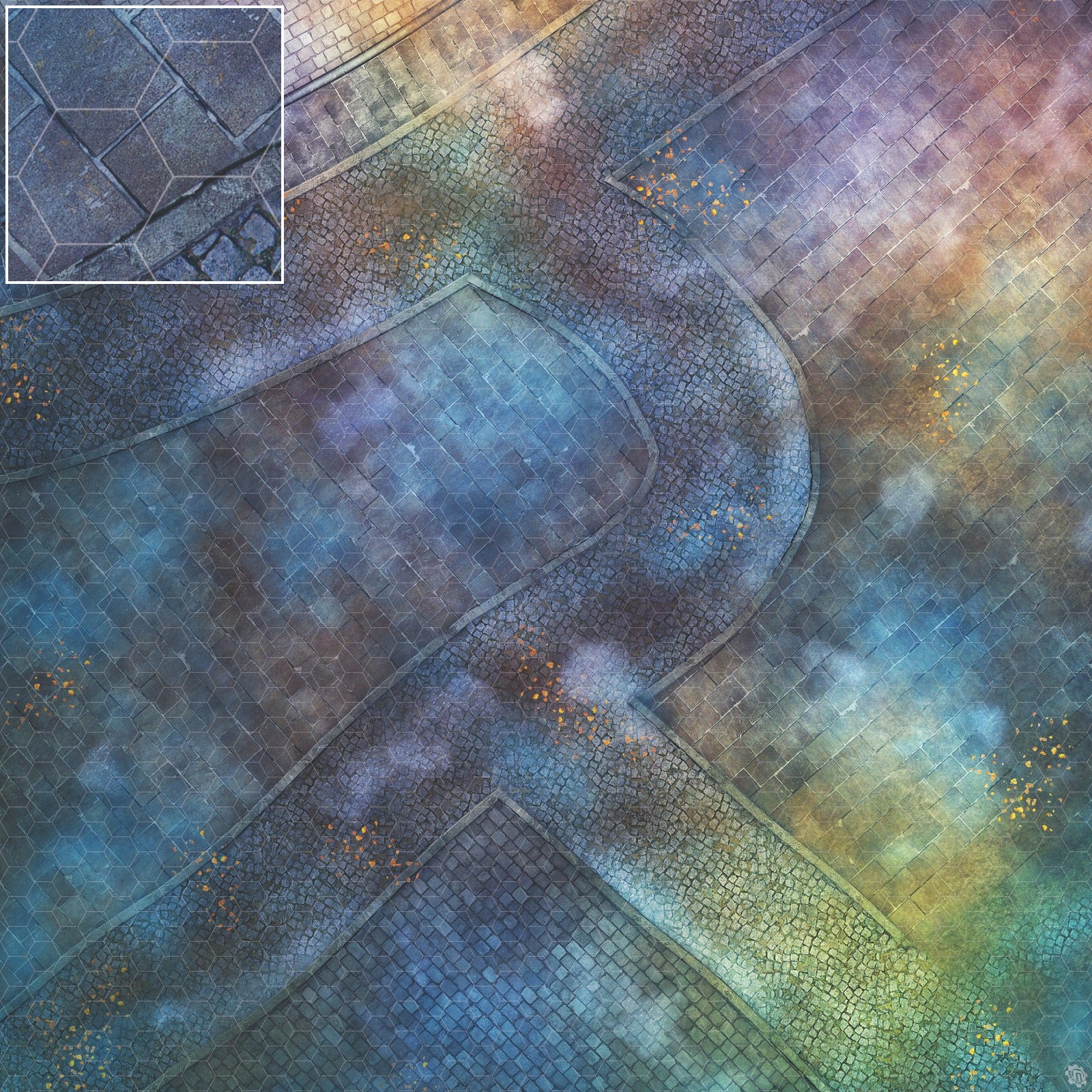 Mats by Mars: London Magic Tabletop Wargaming Play Mat