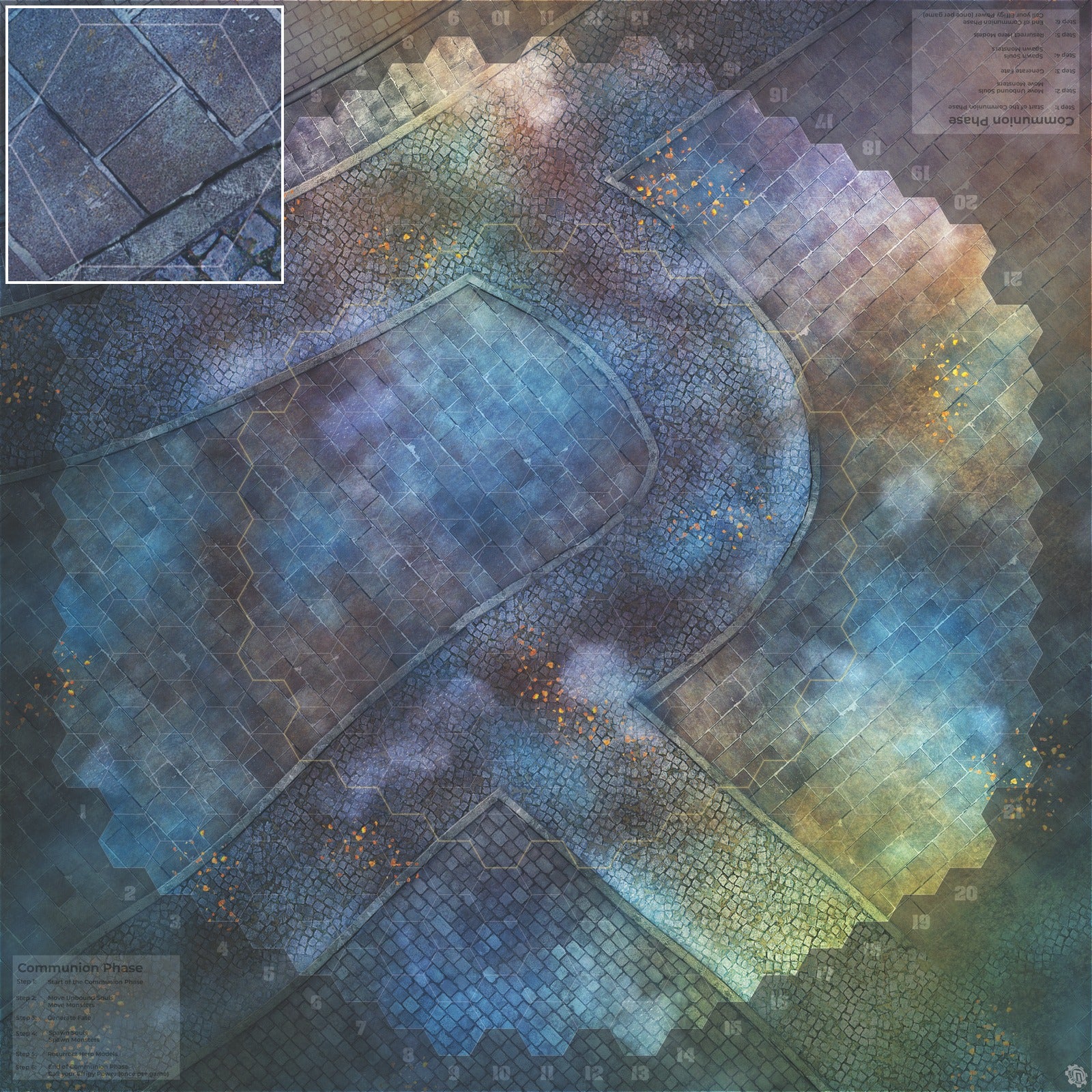 Mats by Mars: London Magic Tabletop Wargaming Play Mat