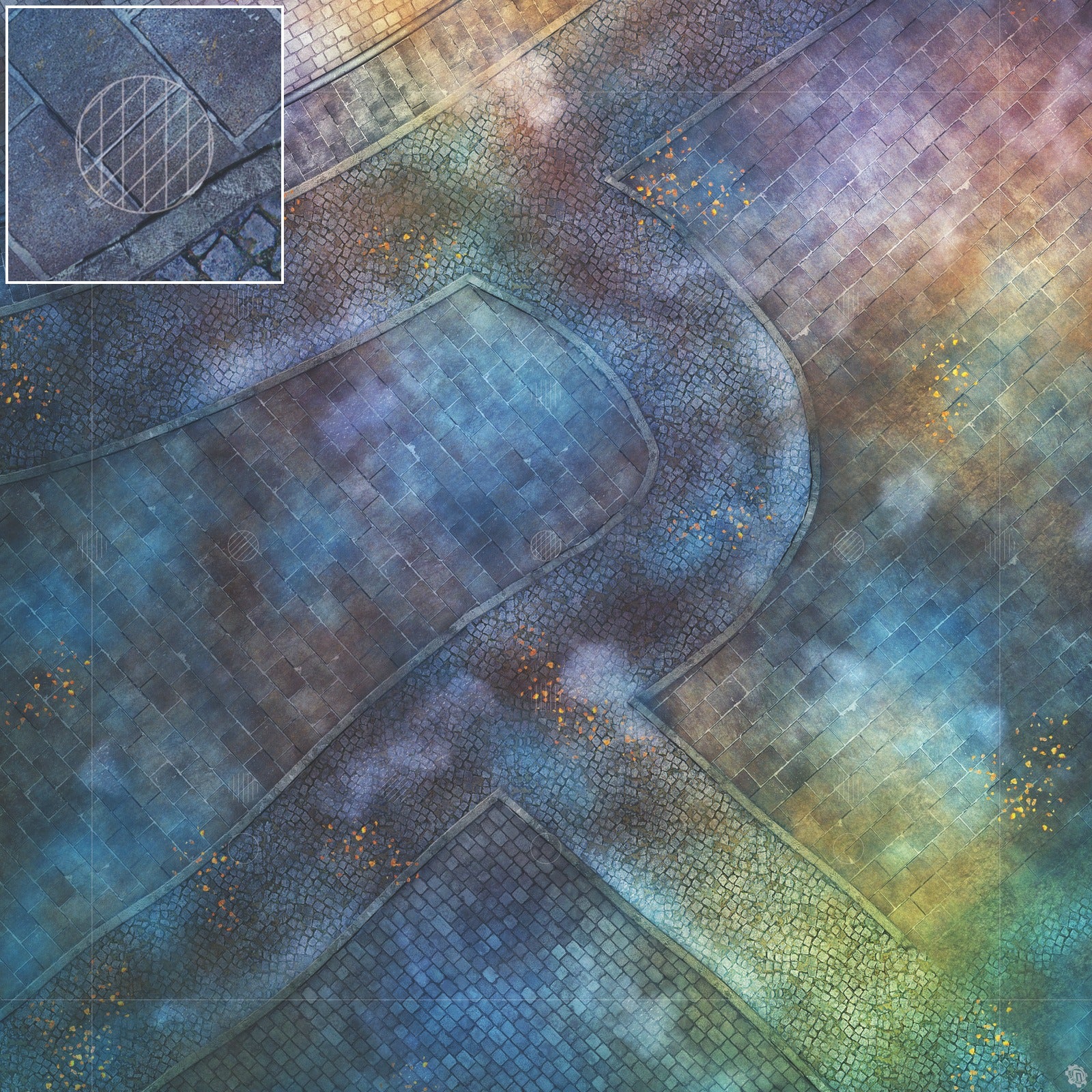 Mats by Mars: London Magic Tabletop Wargaming Play Mat
