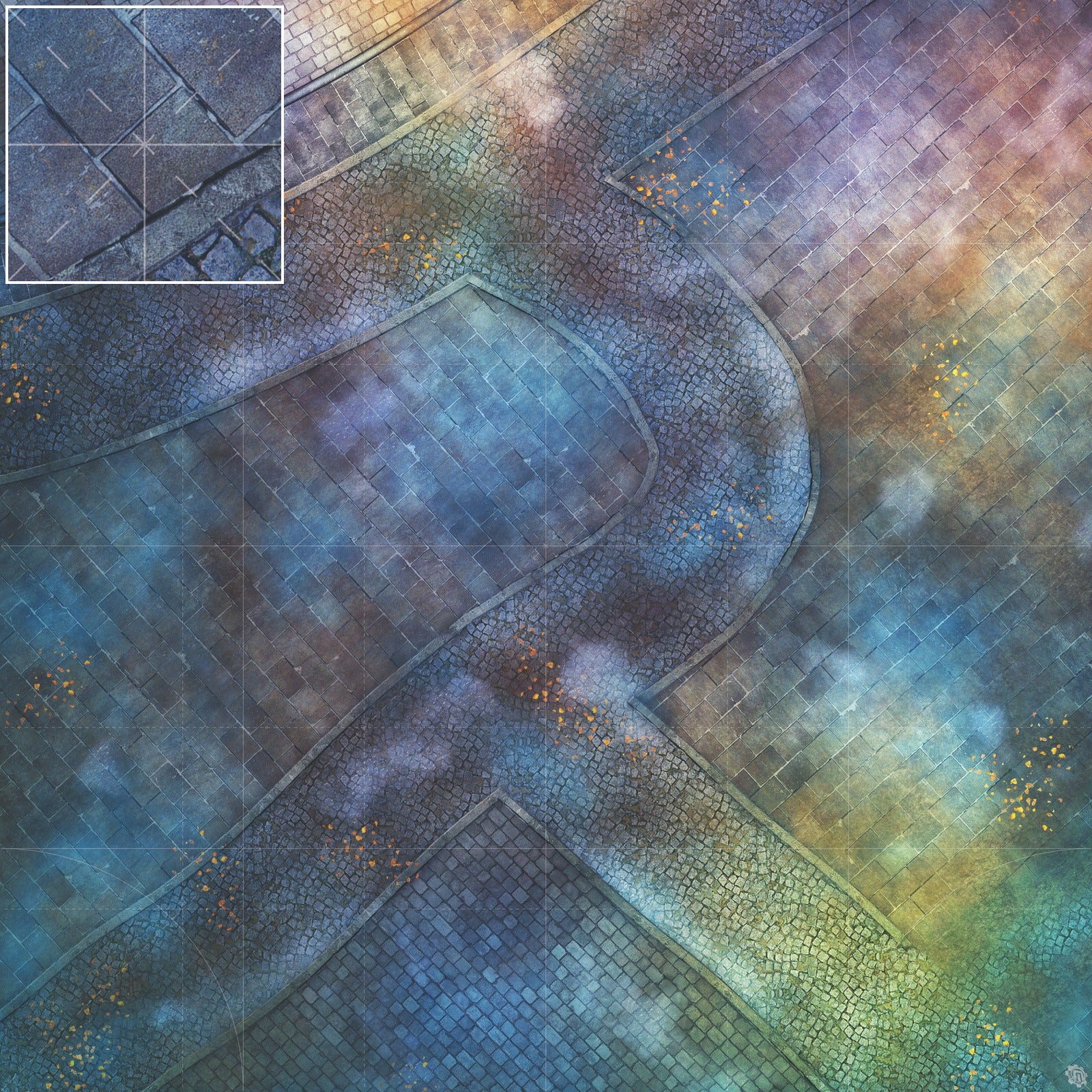 Mats by Mars: London Magic Tabletop Wargaming Play Mat