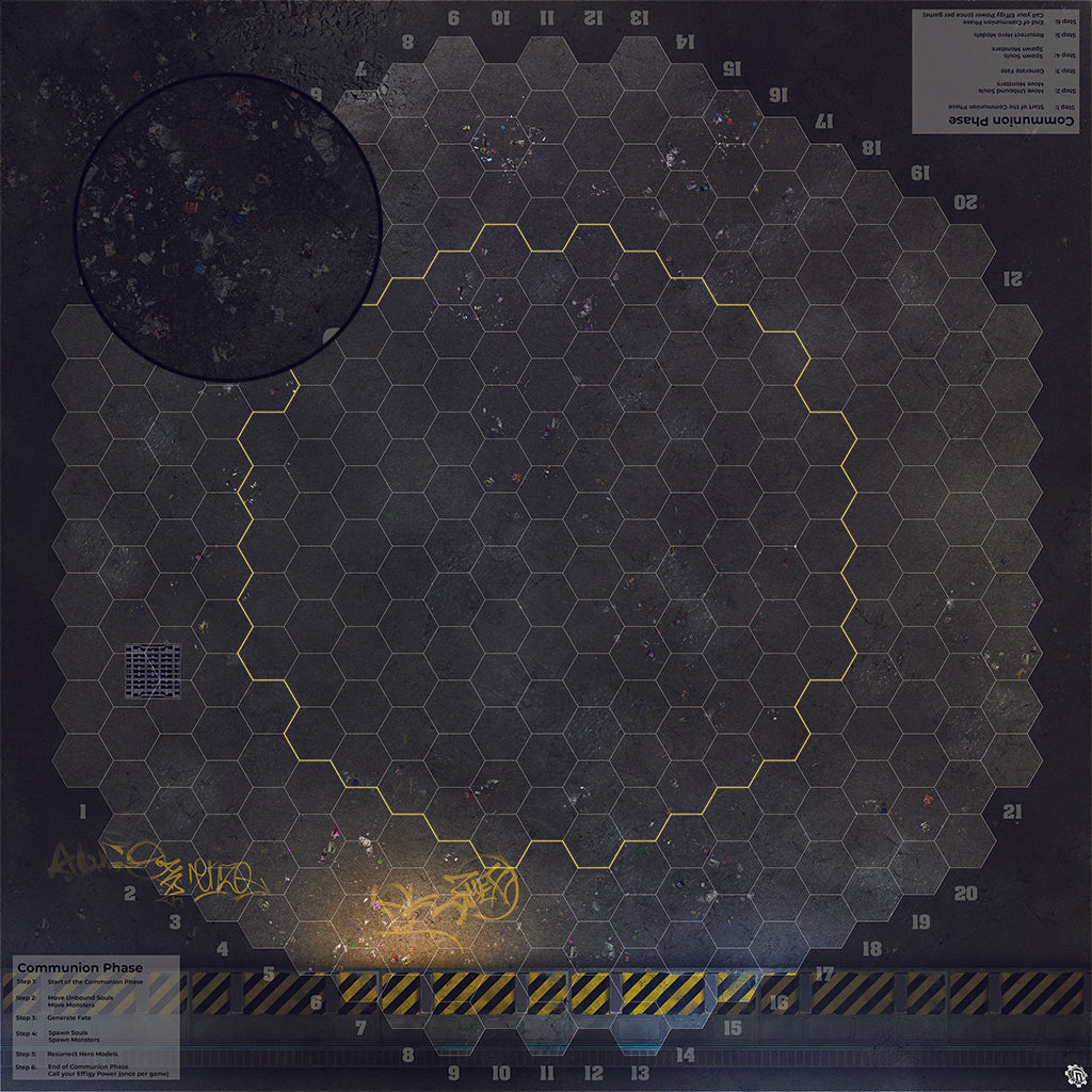 Mats by Mars: Loading Dock Lot Tabletop Wargaming Play Mat