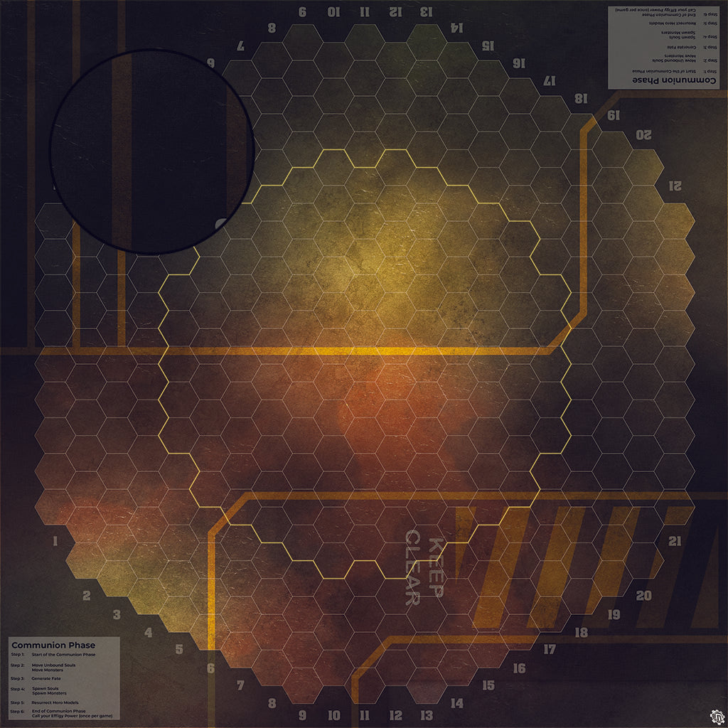 Mats by Mars: Restricted Zone Tabletop Wargaming Play Mat