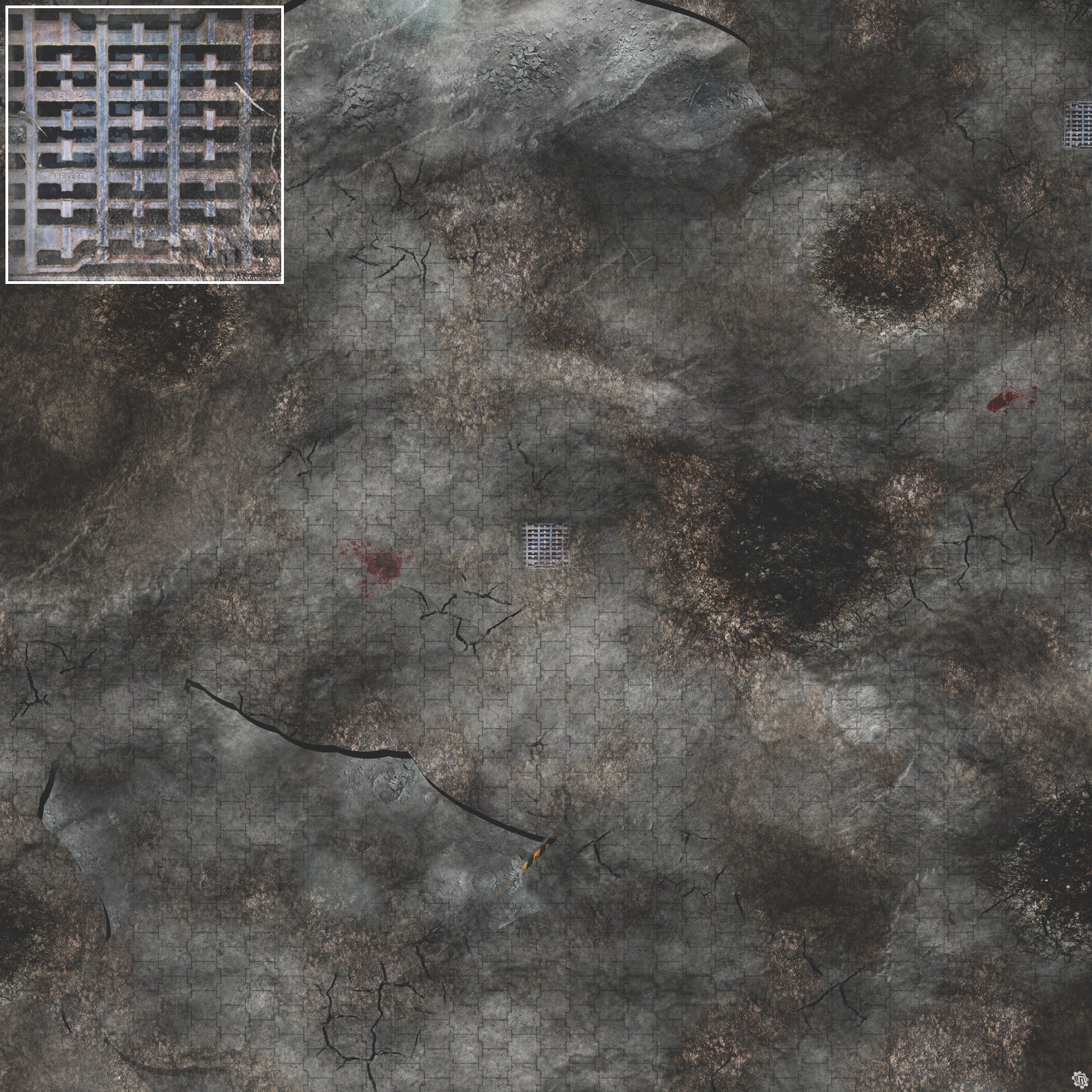 Mats by Mars: Urban Strike Tabletop Wargaming Play Mat