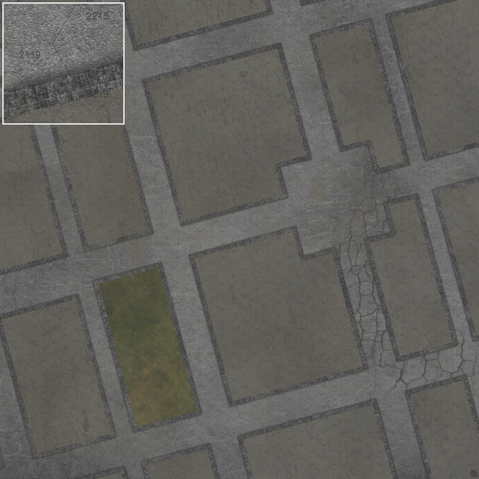 Streets of Conflict 8mm scale Tabletop Wargaming Play Mat