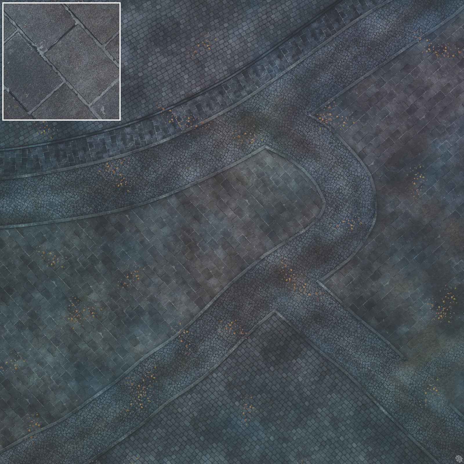 Mats by Mars: London Fog Tabletop Wargaming Play Mat