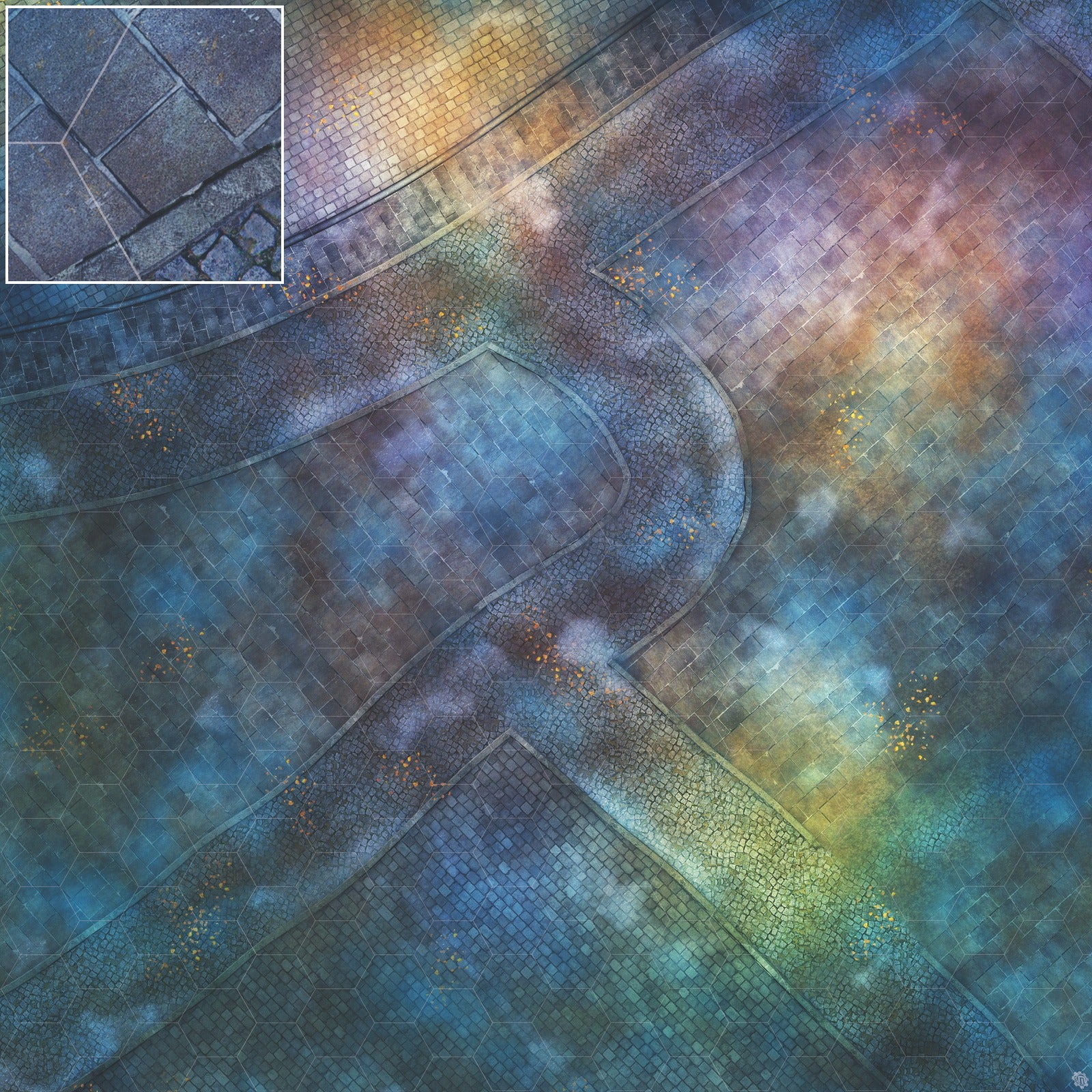 Mats by Mars: London Magic Tabletop Wargaming Play Mat