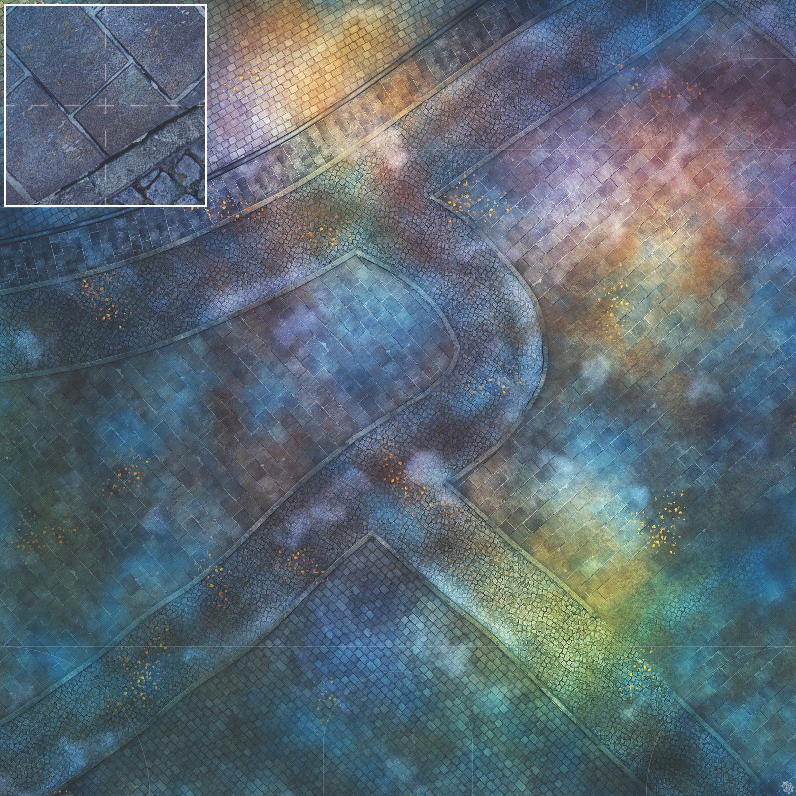 Mats by Mars: London Magic Tabletop Wargaming Play Mat