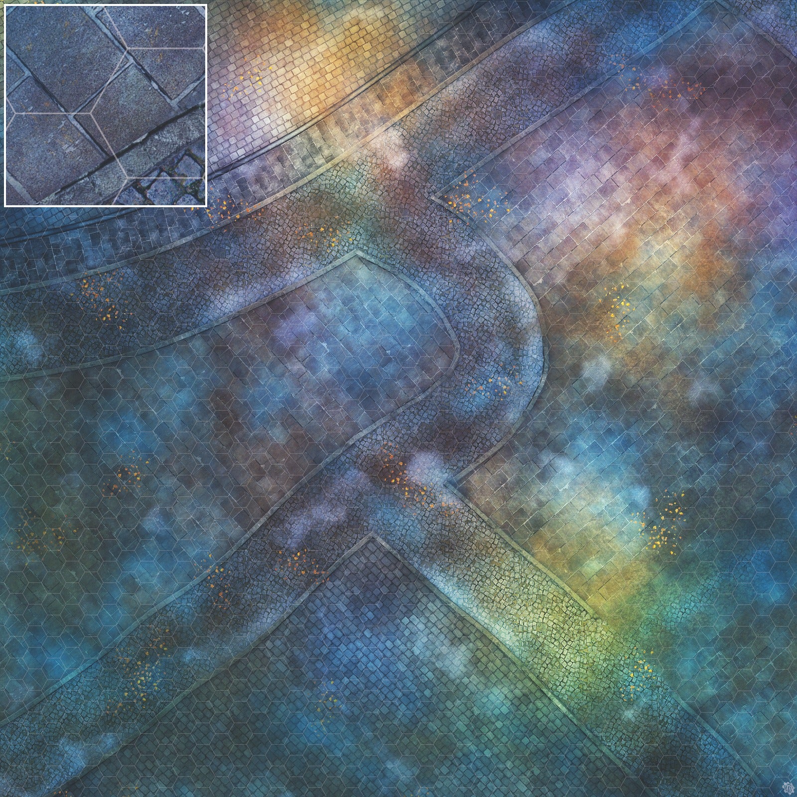 Mats by Mars: London Magic Tabletop Wargaming Play Mat
