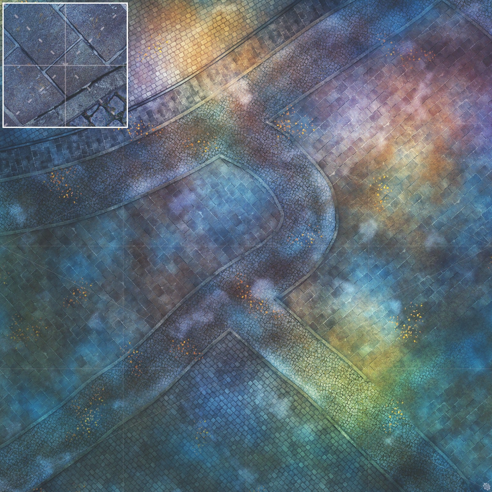 Mats by Mars: London Magic Tabletop Wargaming Play Mat