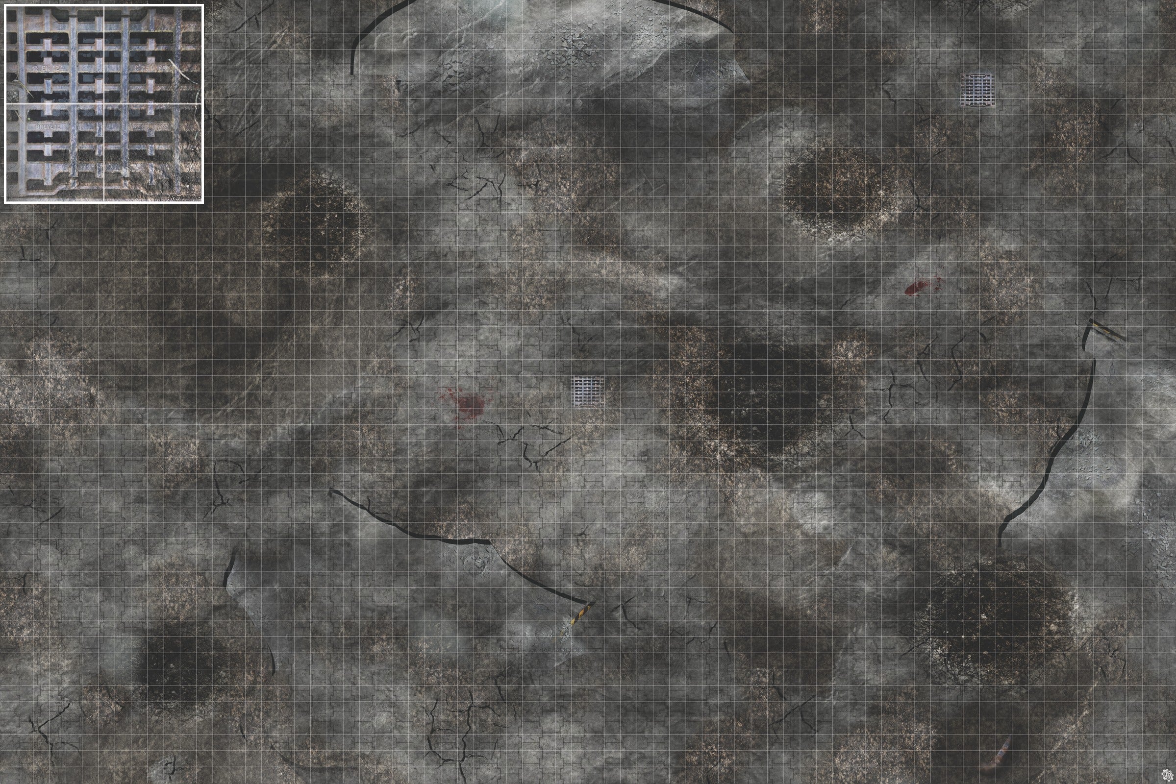 Mats by Mars: Urban Strike Tabletop Wargaming Play Mat