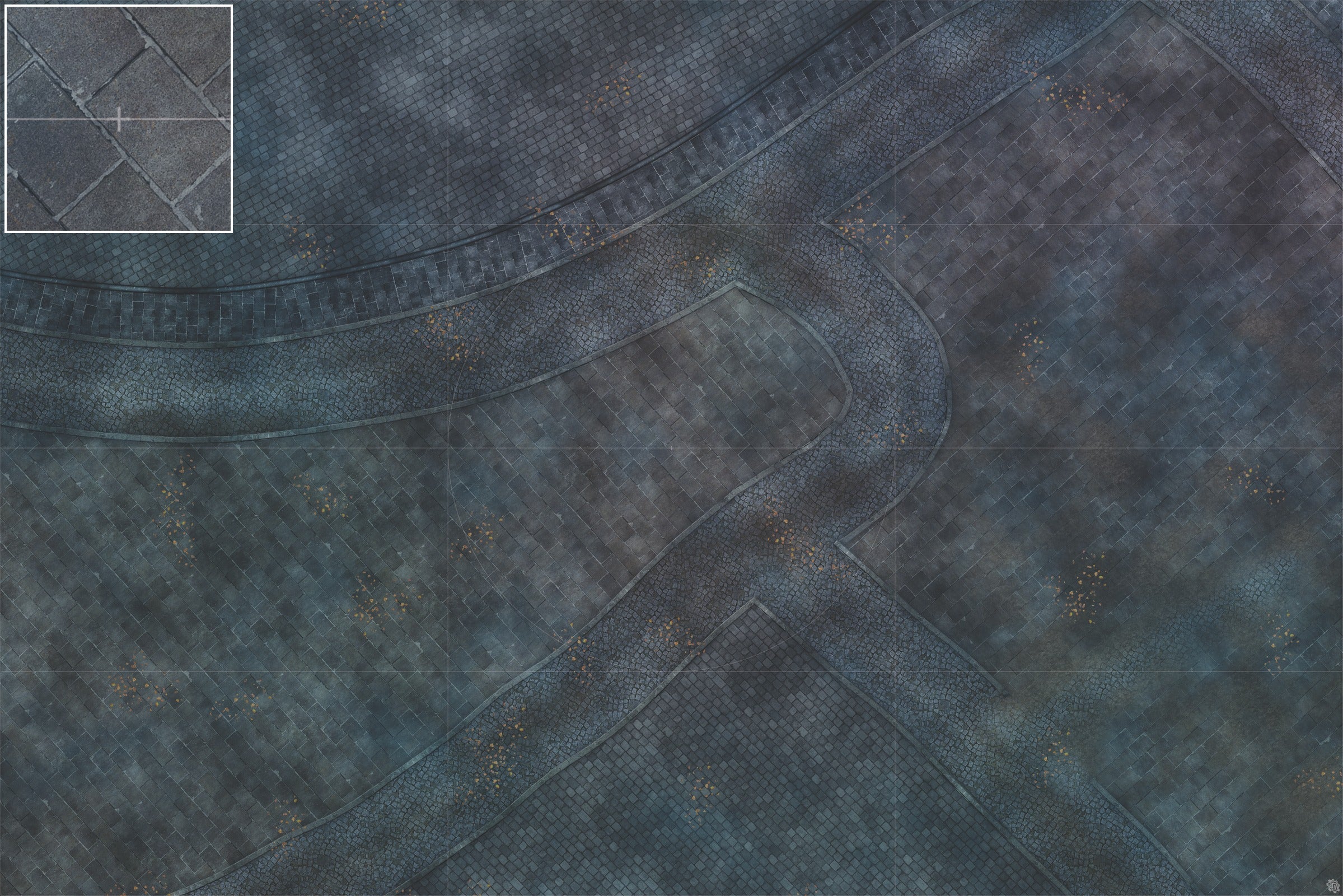 Mats by Mars: London Fog Tabletop Wargaming Play Mat
